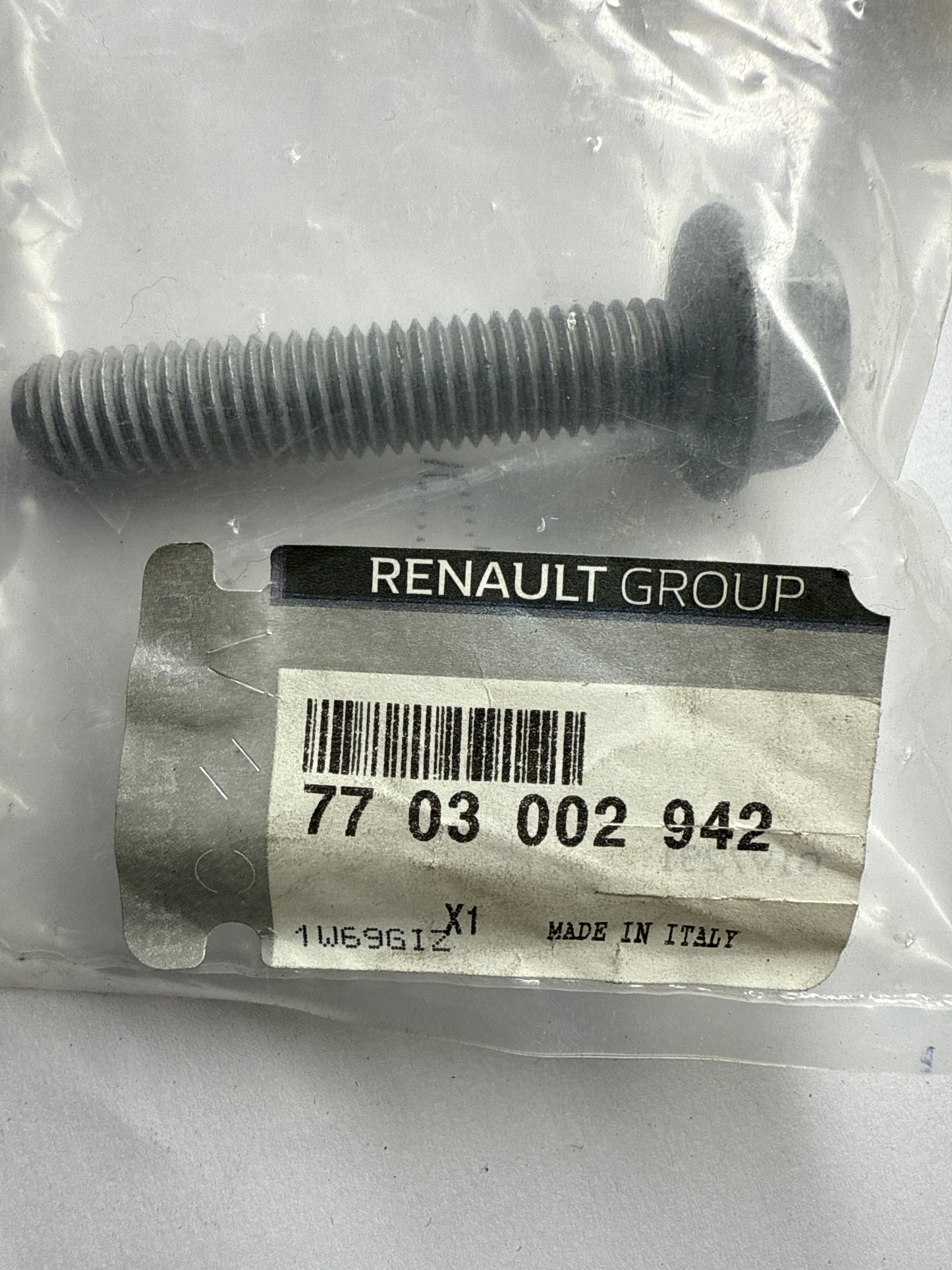7703002942 - TORNILLO M10-50 - Renault
