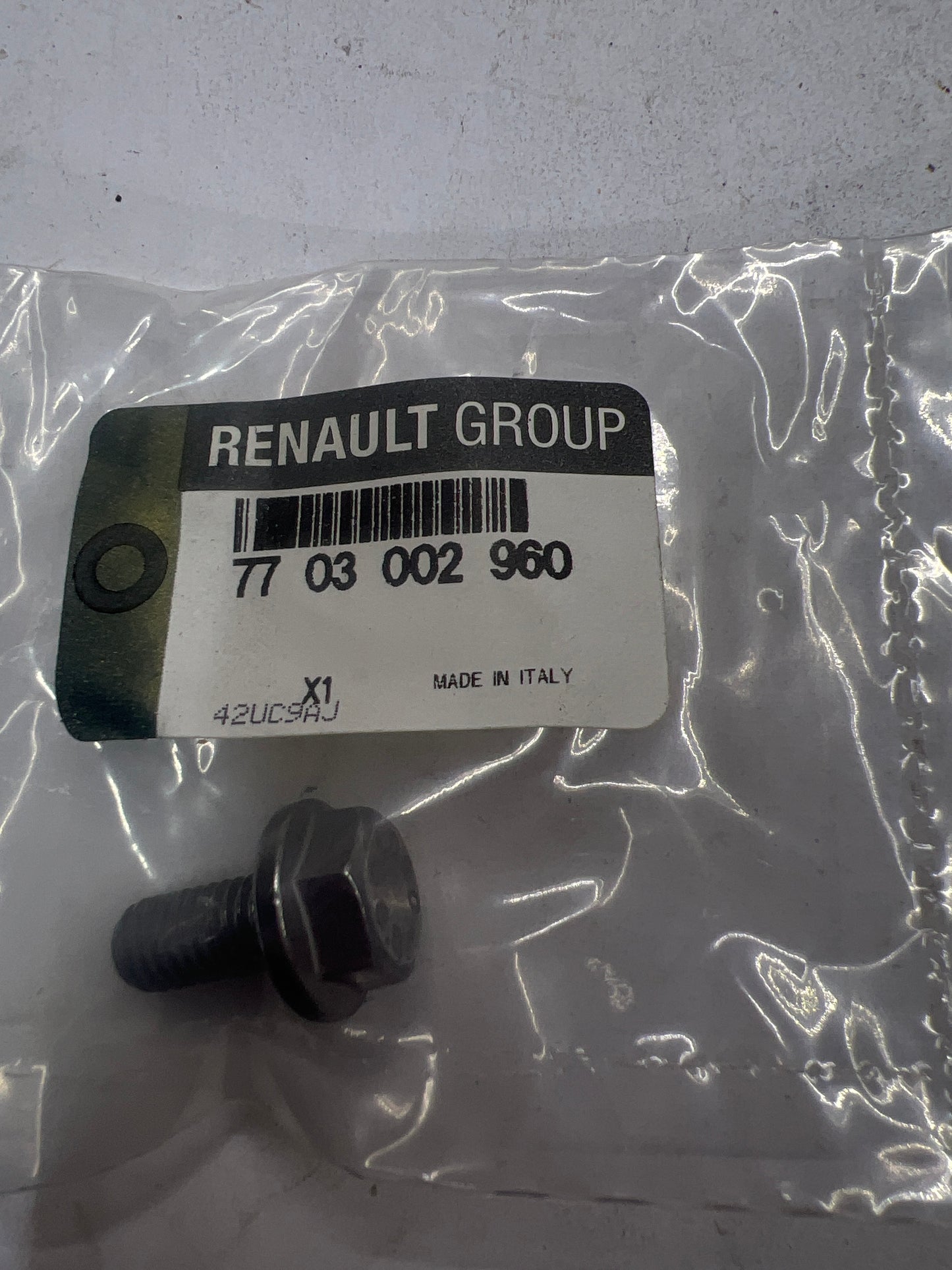 7703002960 TORNILLO RENAULT