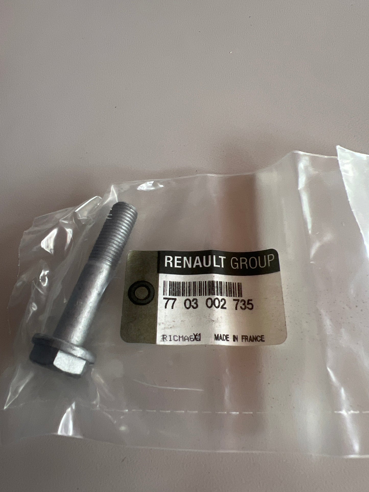 7703002735 - TORNILLO M10X125 - Renault