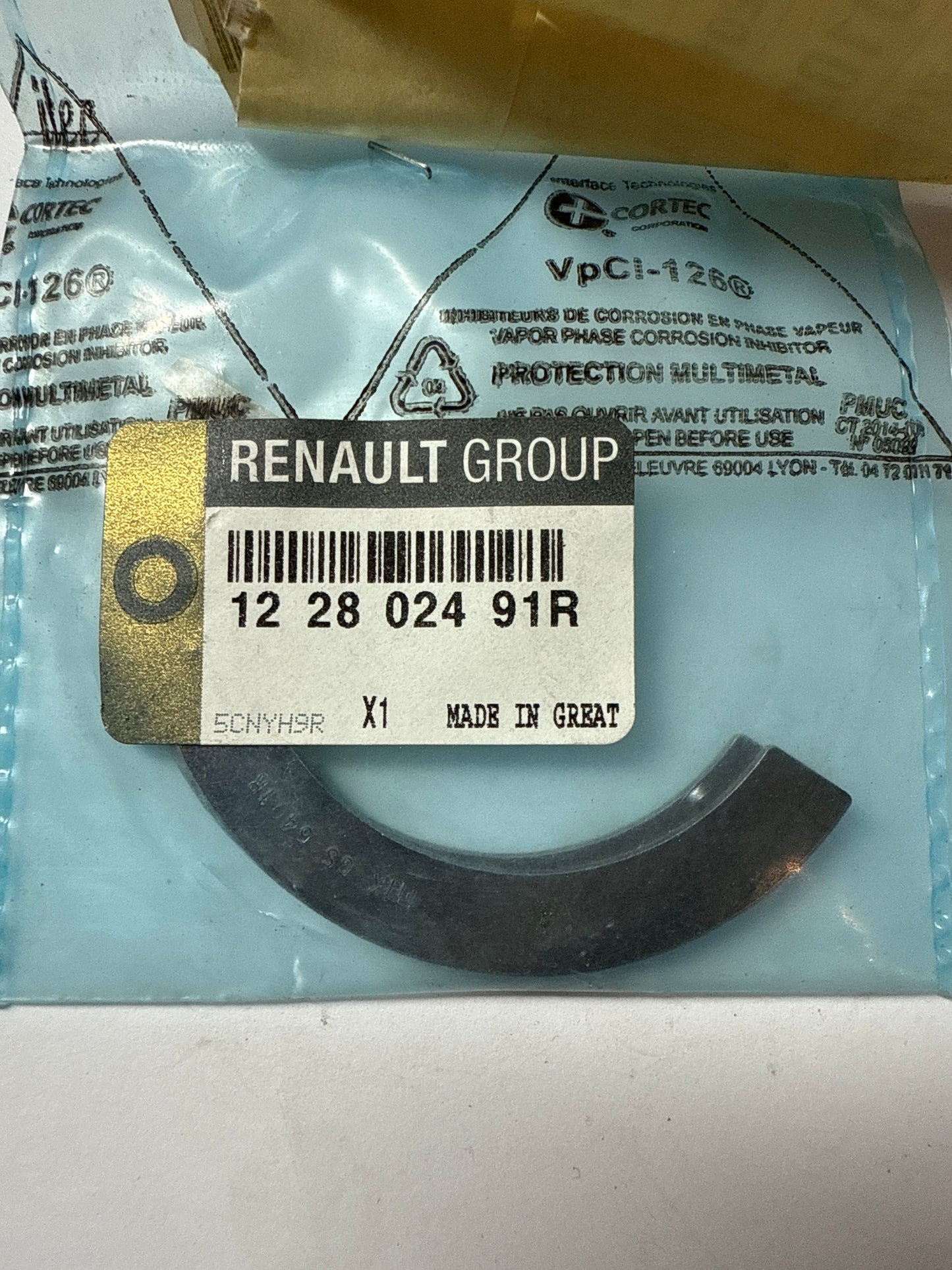 122802491R - SEMI-FRASC. TOPES - Renault