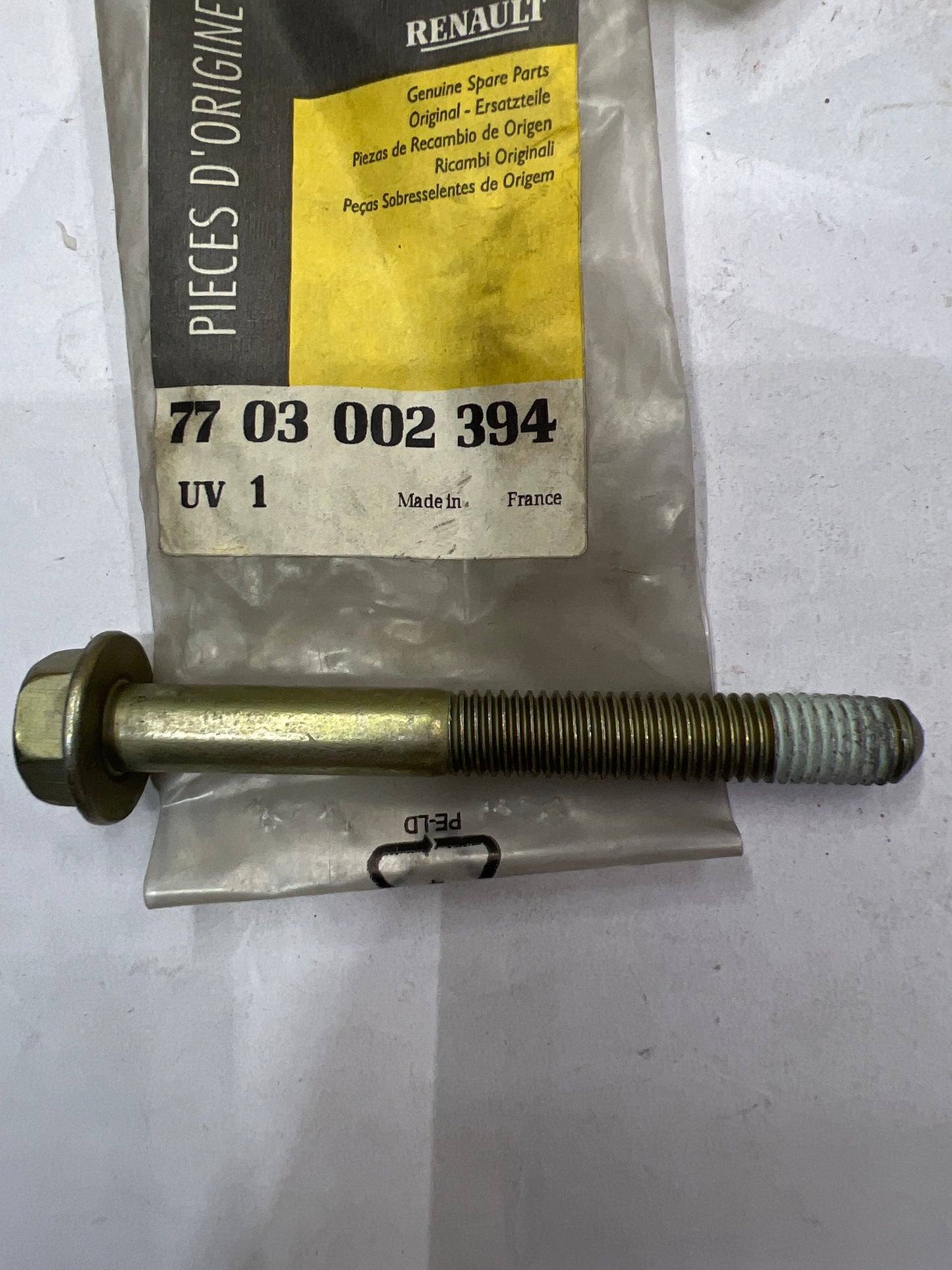 7703002394 FLANGED H TORNILLO M1 RENAULT