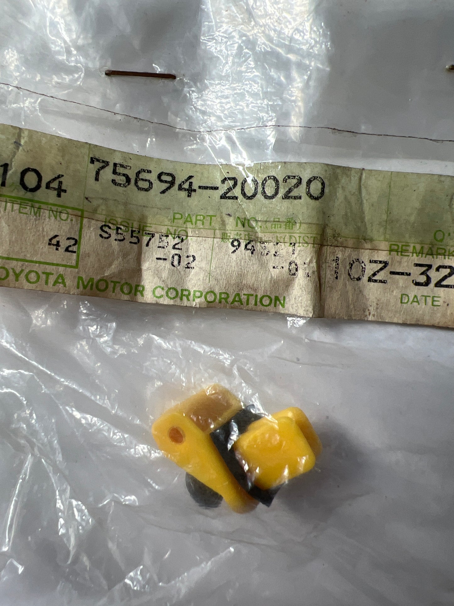 75694-20020, 75694-20020 SIDE MOULDING, toyota, Toyota - Lexus