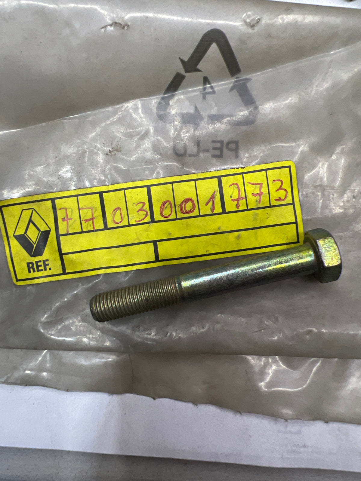 Tornillo de fijación Renault 7703001773