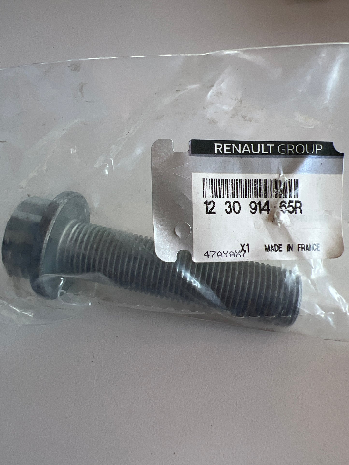 123091465R Kit de tornillos, polea del cigüeñal RENAULT