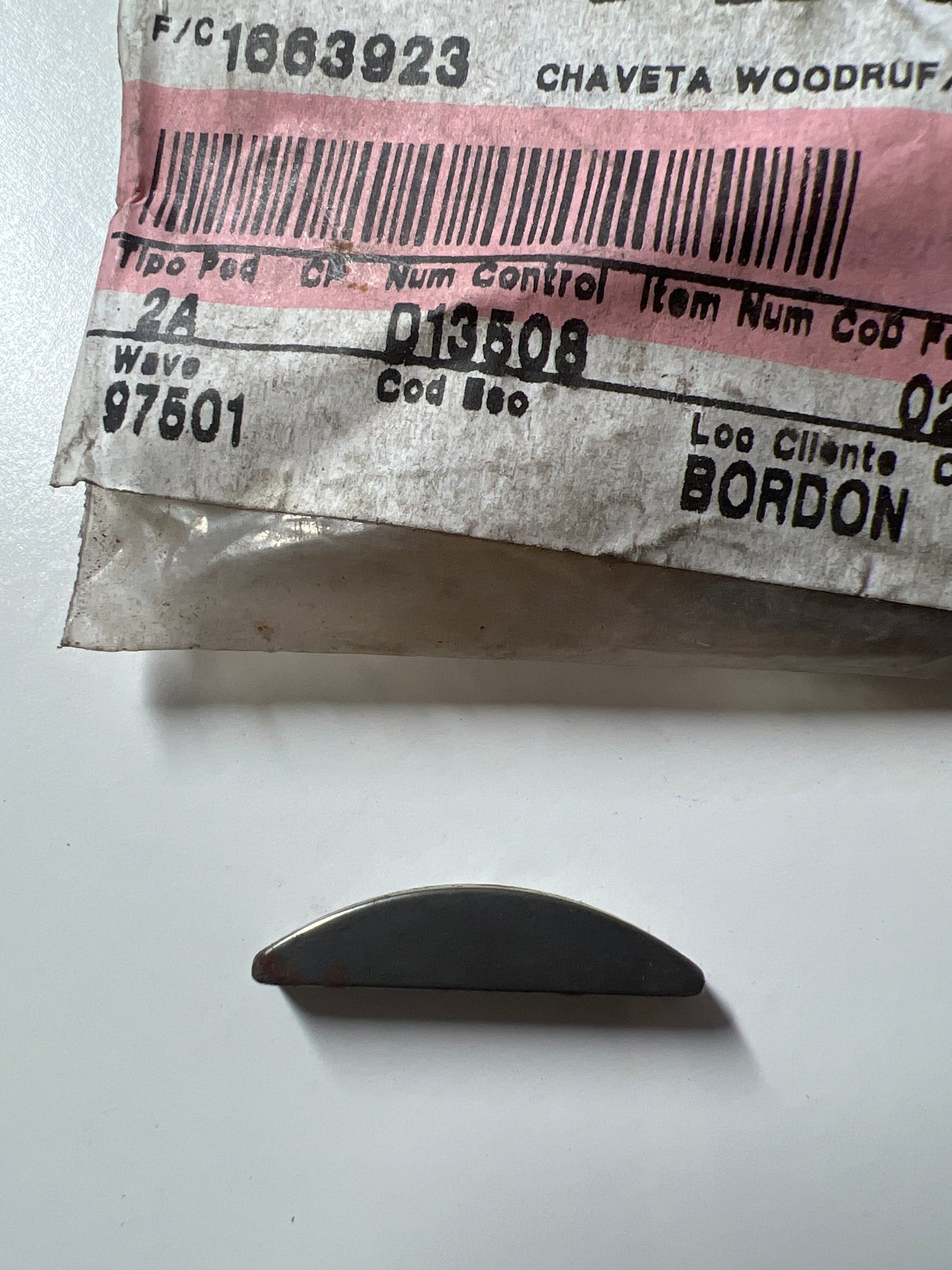 1663923, LLAVE WOODRUFF, Ford