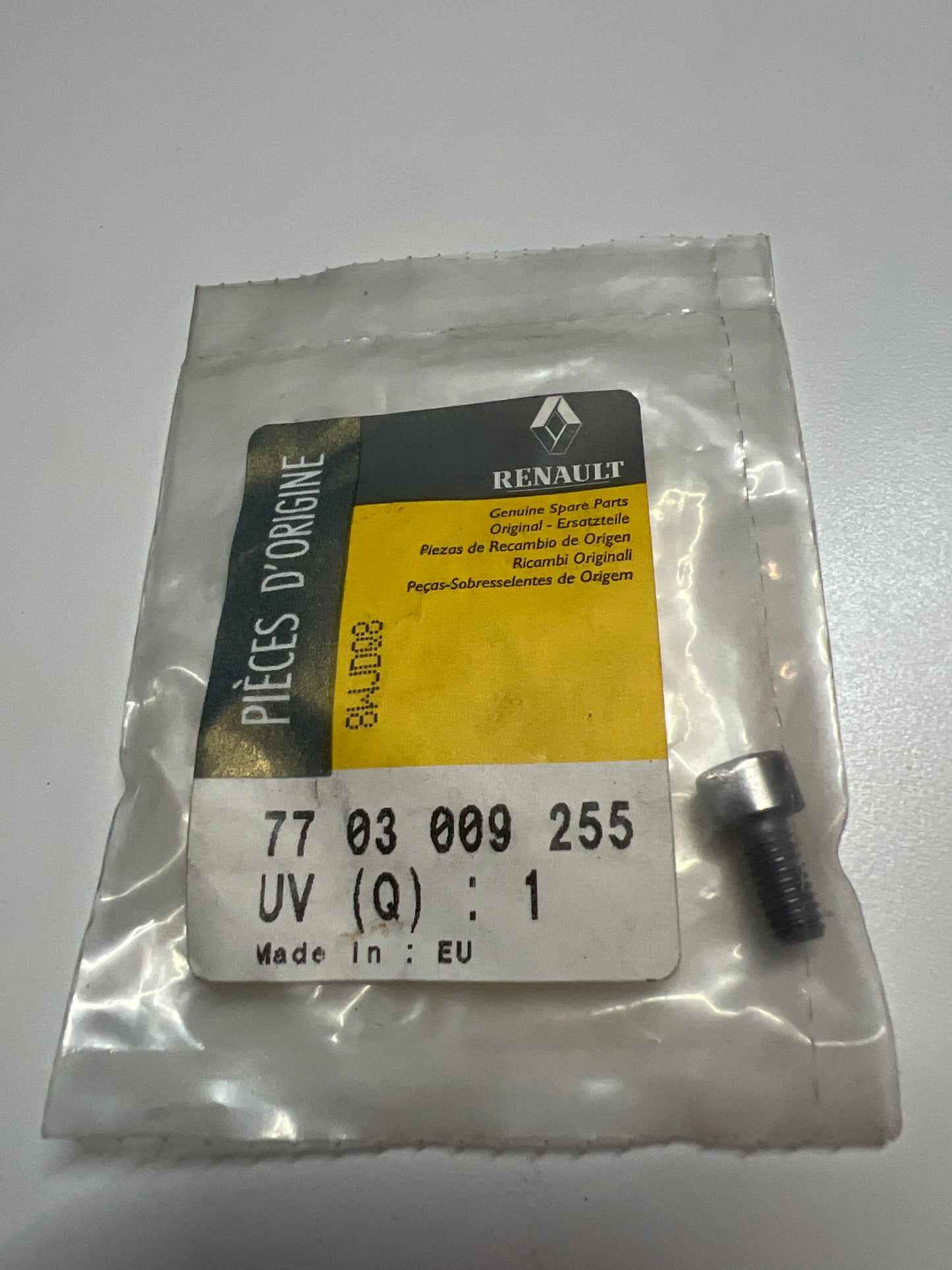 7703009255 - TORNILLO M6X100 - Renault