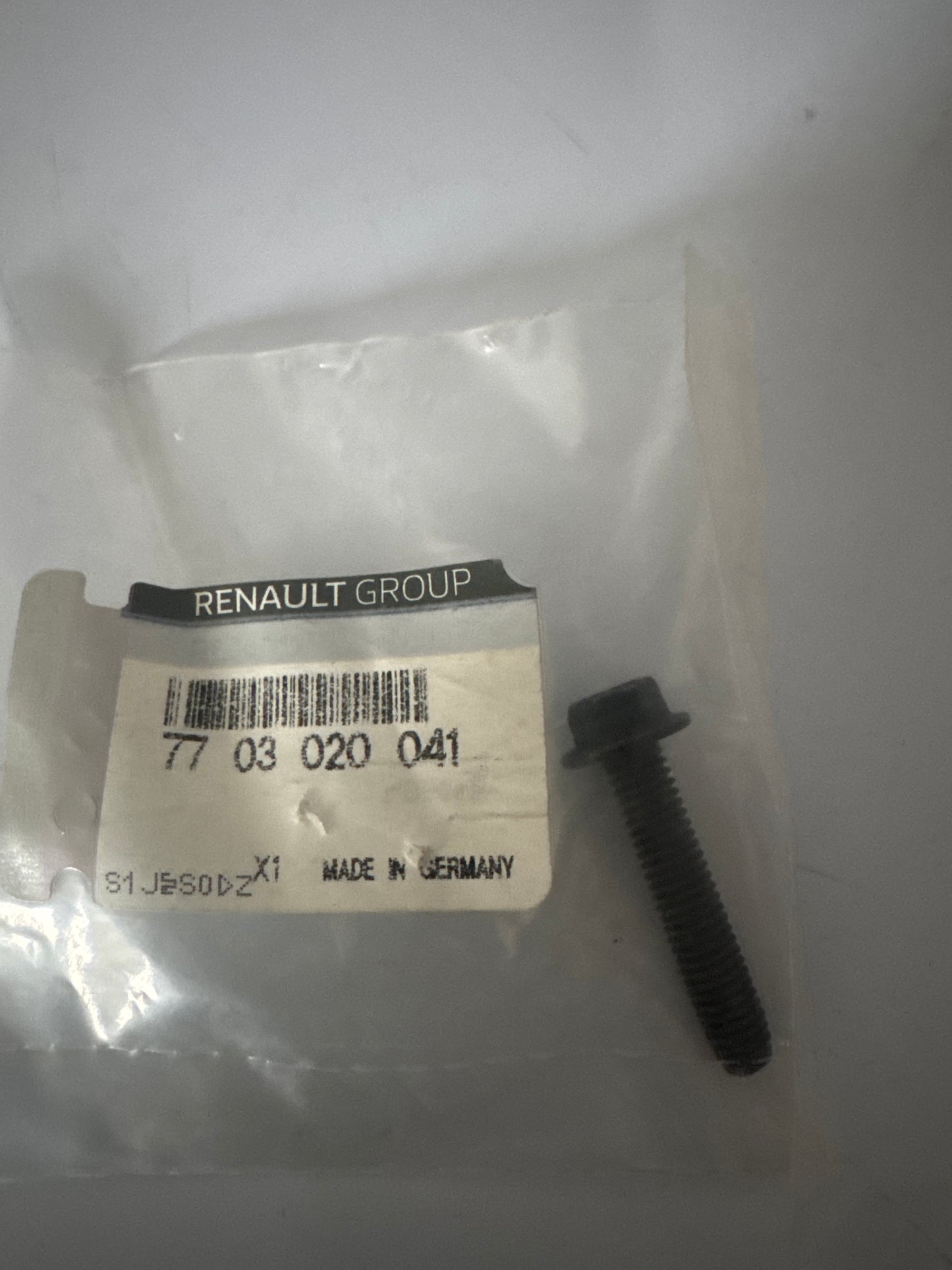 7703020041, TORNILLO SOP.M6-3, Renault