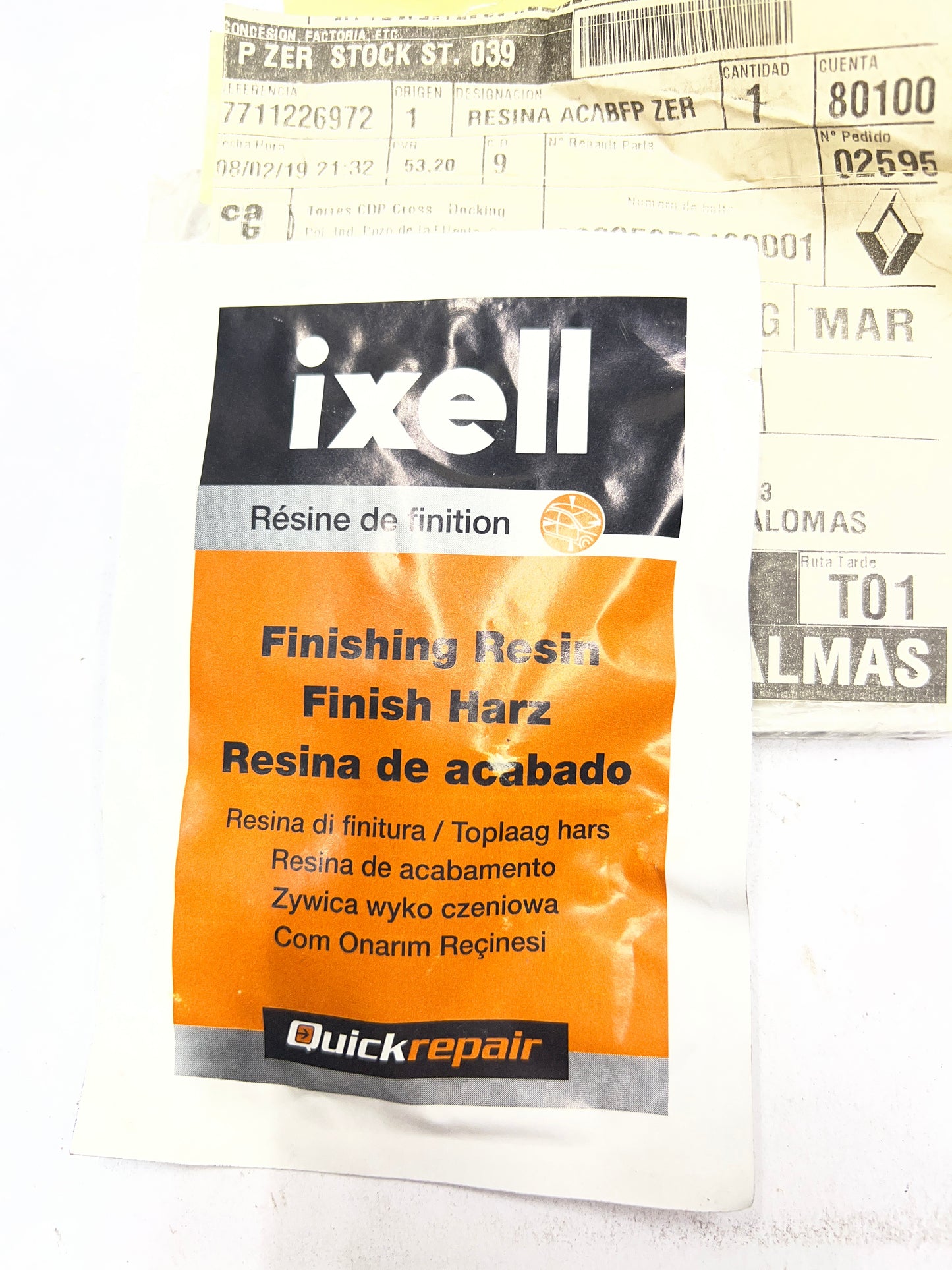 7711226972 RESINA ACABADO RENAULT