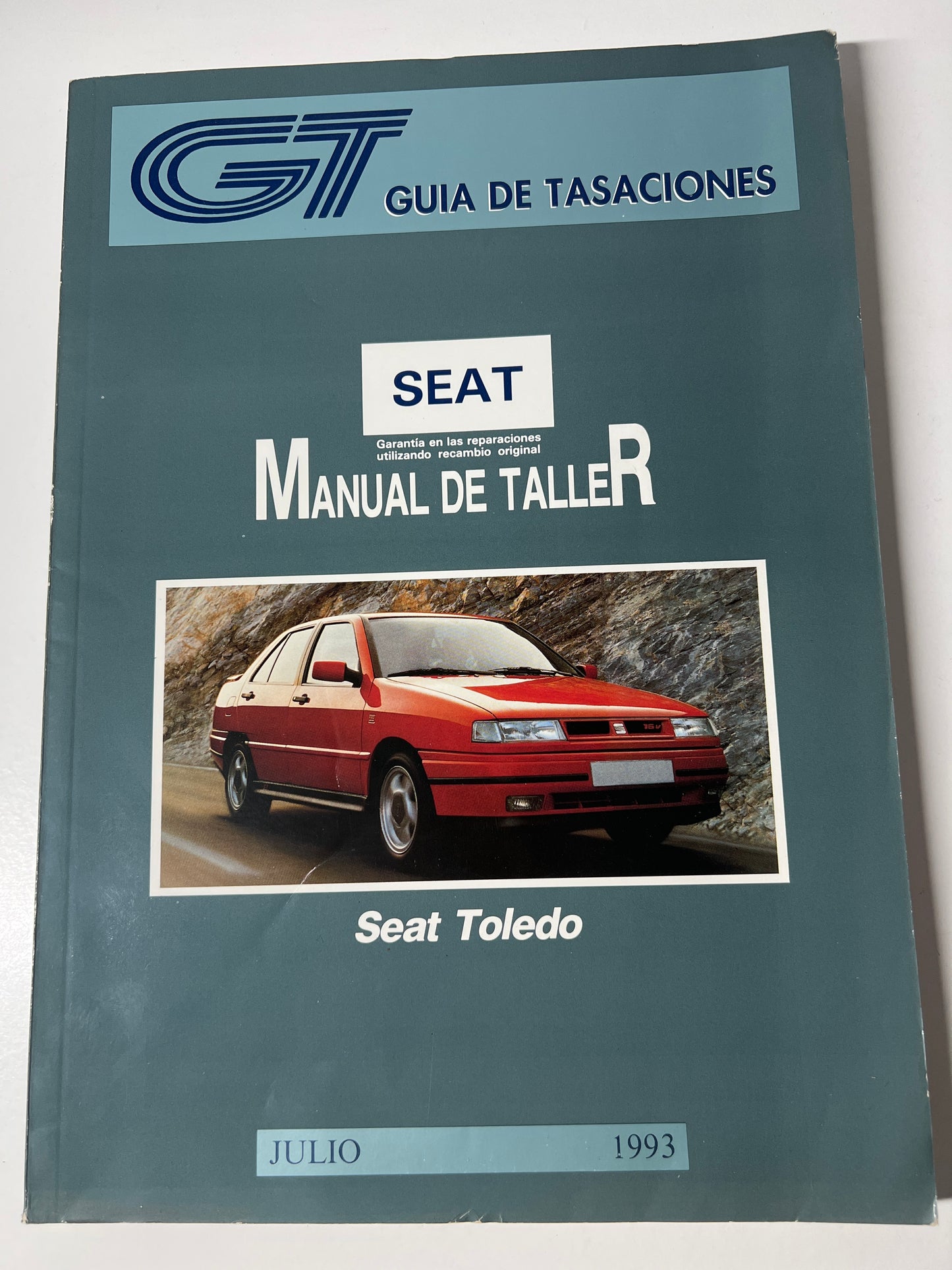 Gt Guia de Tasaciones Manual de Taller Seat Toledo Julio 1993,