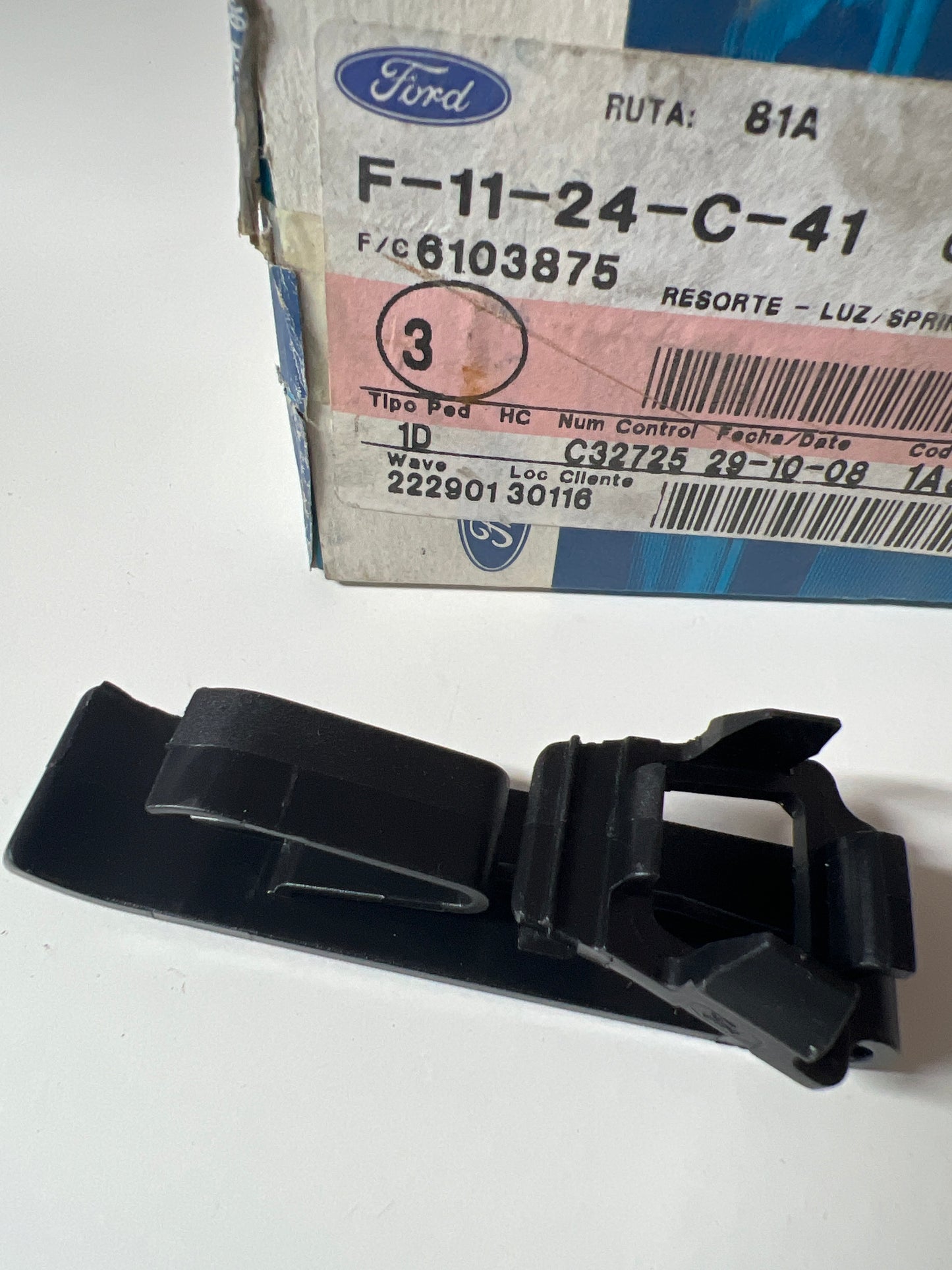 6103875, RESORTE - LUZ INDICADORA, Ford