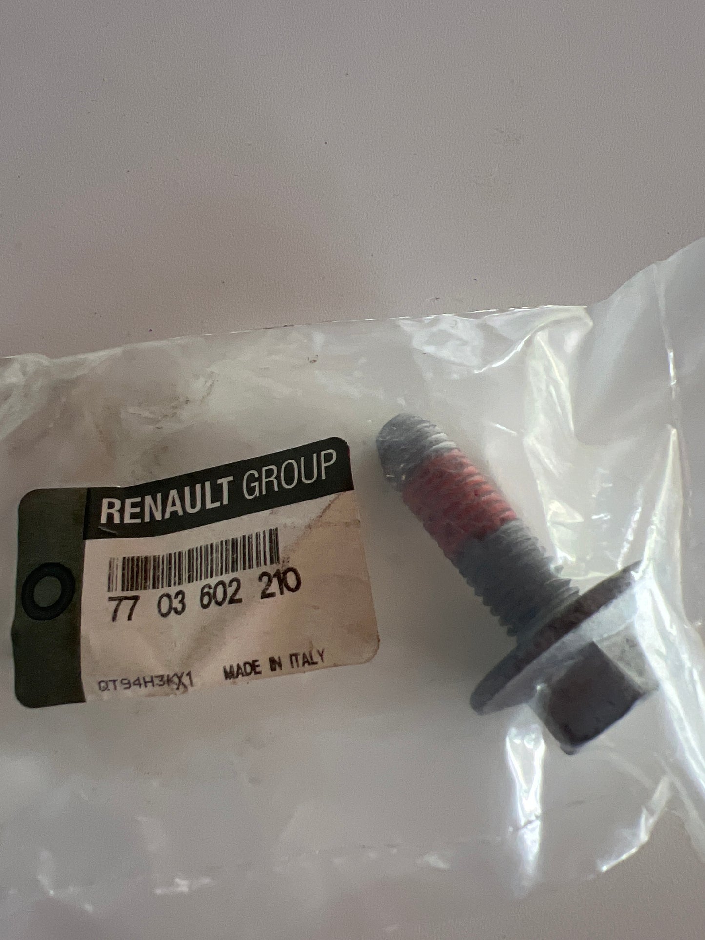 7703602210 TORNILLO RENAULT