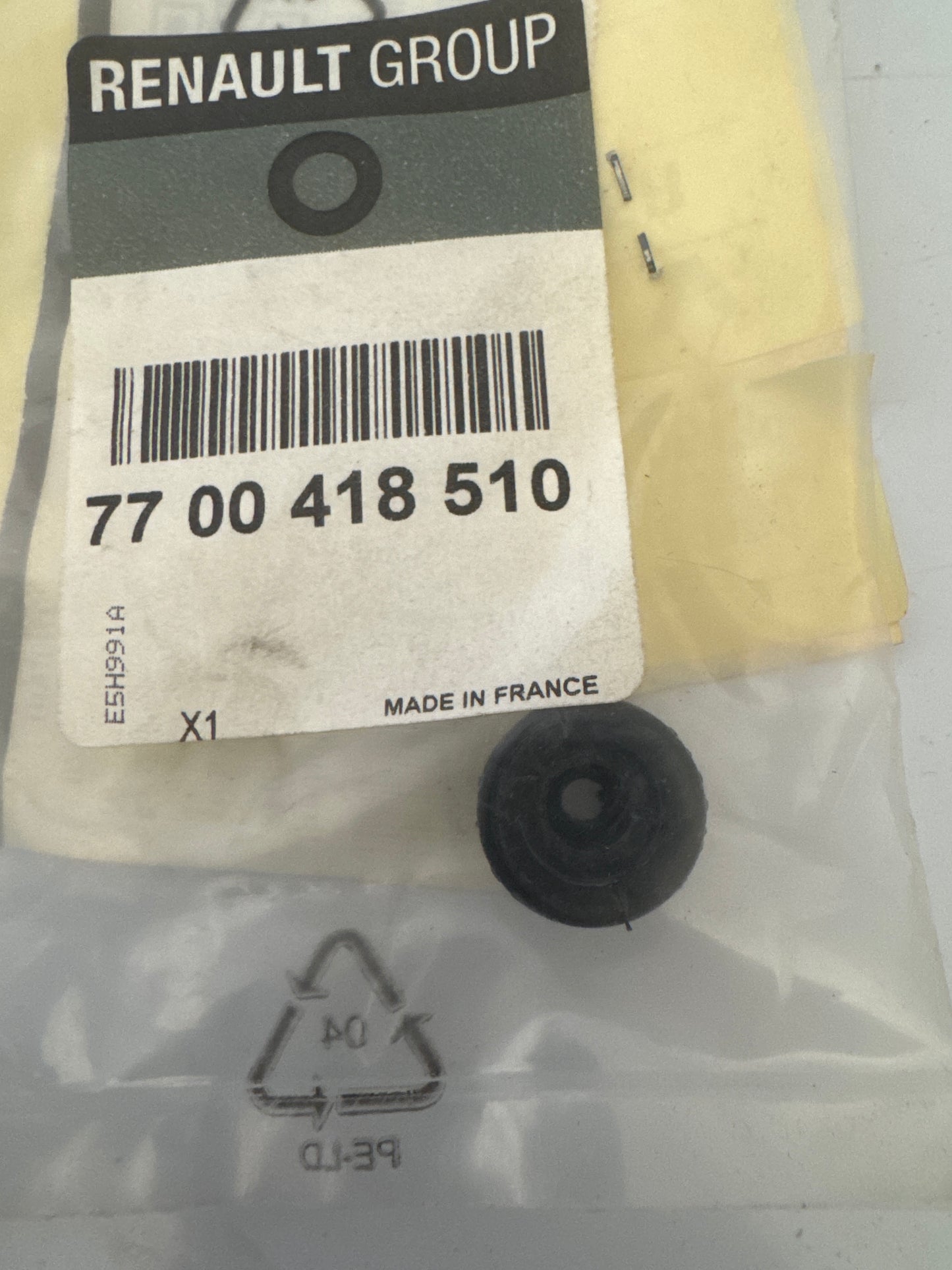 7700418510, ANILLO ESTANQU., Renault