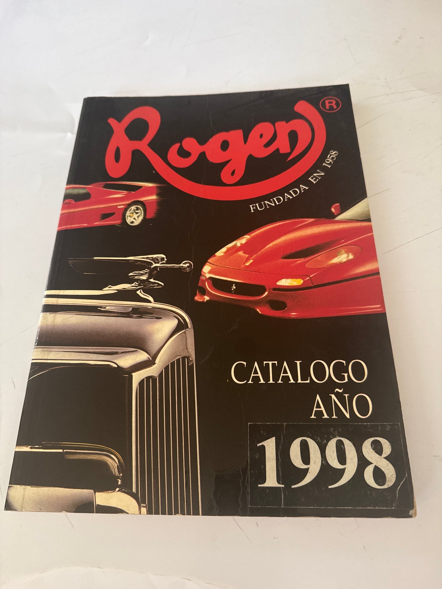 Rogen.. catálogo año 1998. Maquinaría y herramientas universales para la automoción