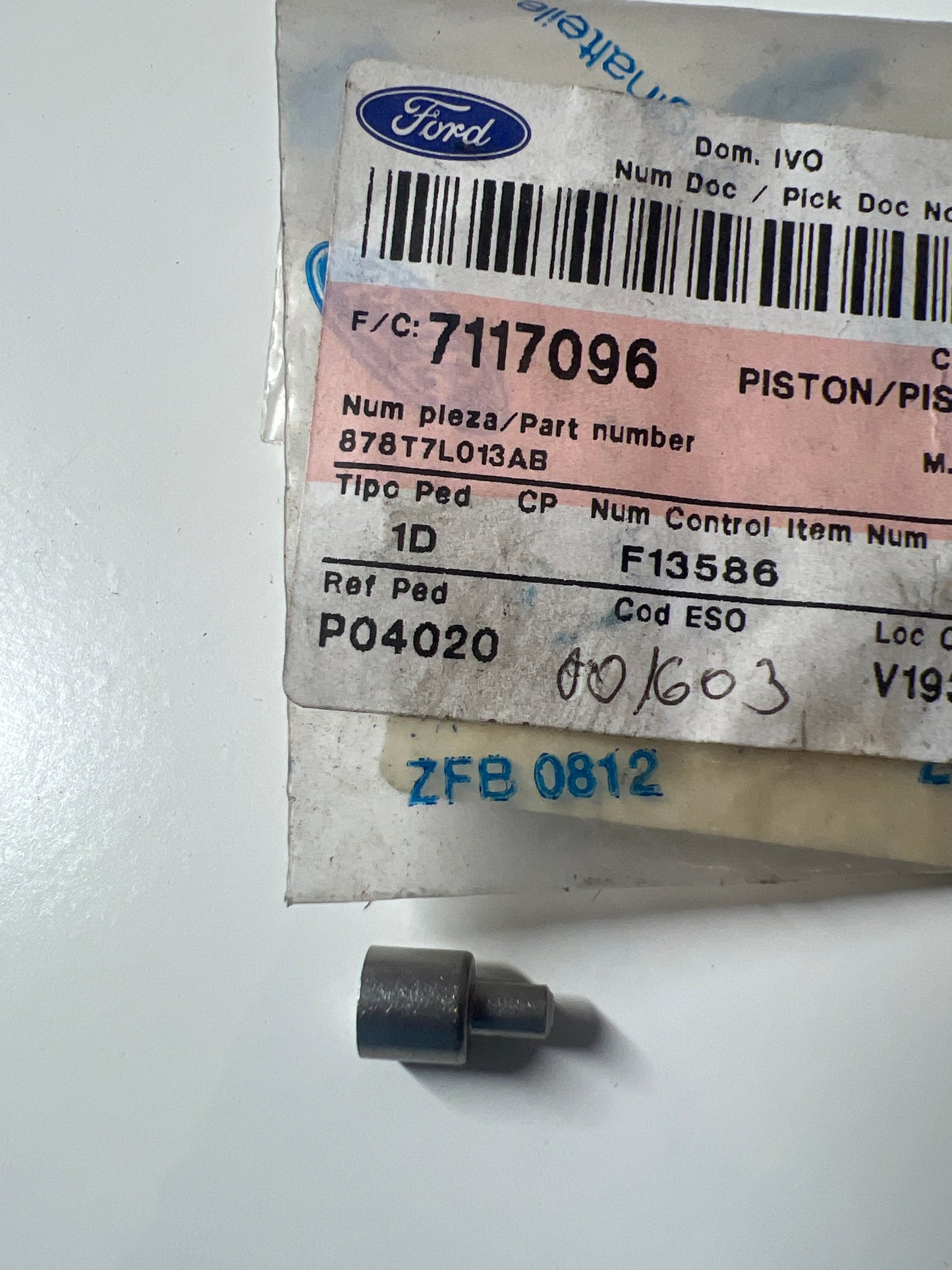 7117096, PISTÓN, Ford