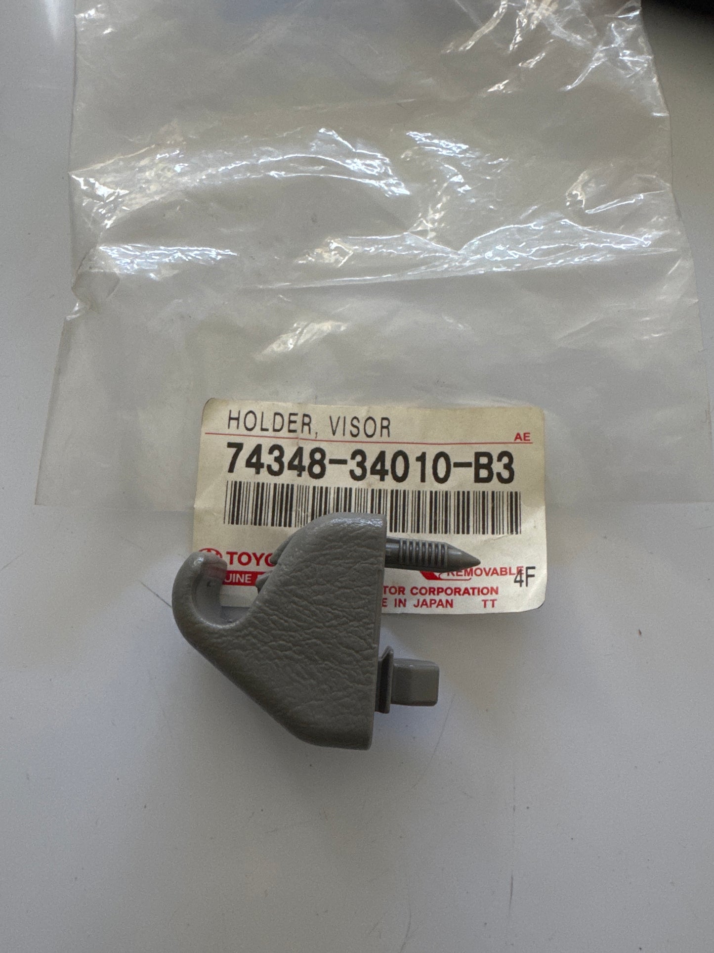 74348-34010, 74348-34010; HOLDER, VISOR toyota, Toyota - Lexus