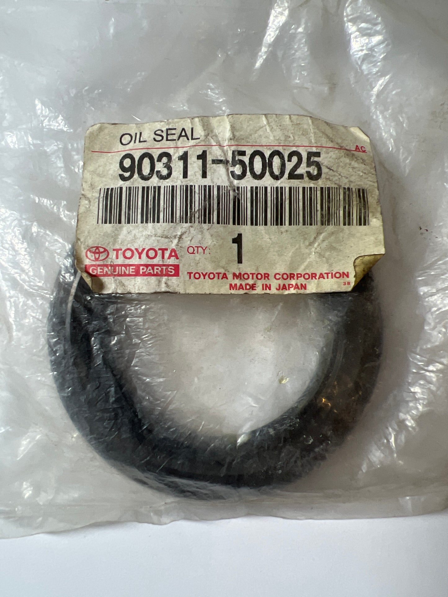 90311-50025, SELLO ACEPTADO NO 2 RETENEDOR DE MONEDAS DE TRANSFERENCIA, Toyota - Lexus