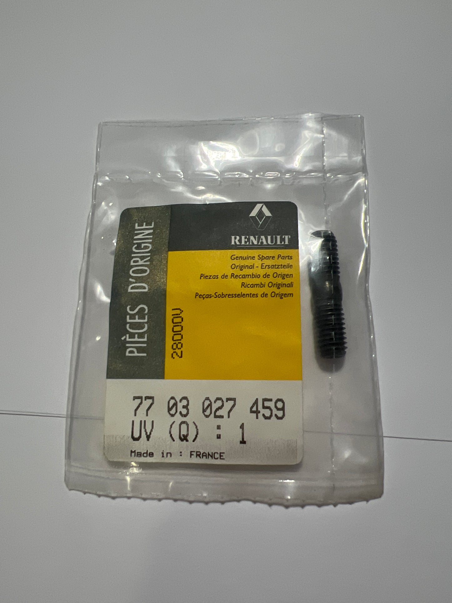 7703027459 - GOUJON M8-19 - Renault