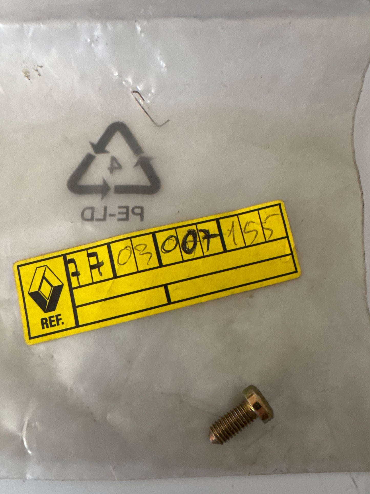 7703007155, TORNILLO, Renault