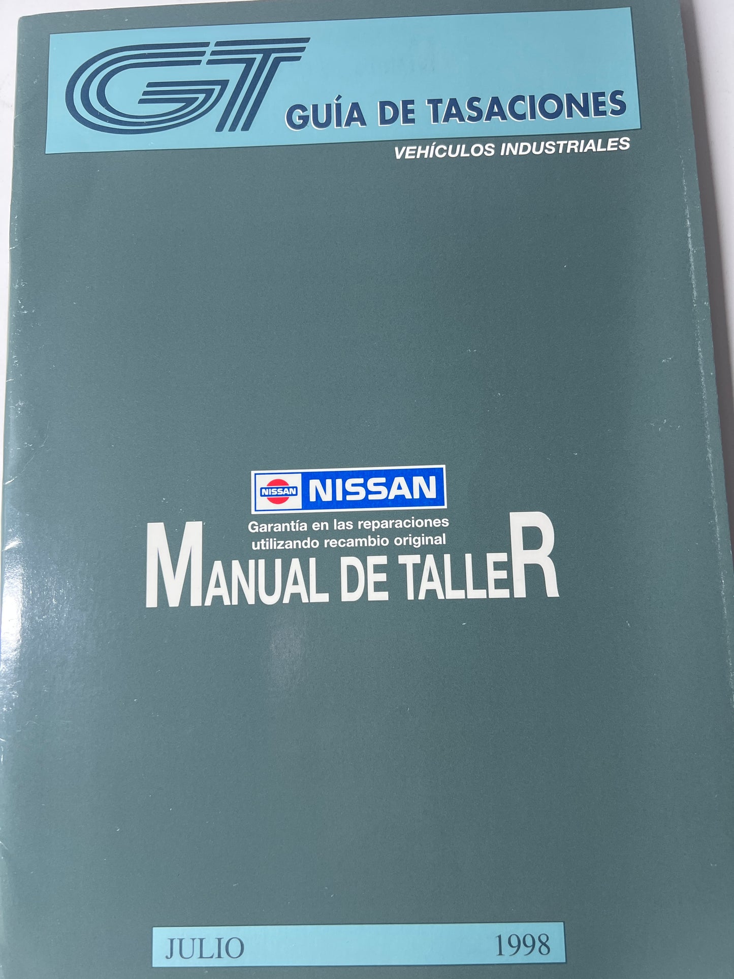 Guía de tasaciones, vehículos industriales, Nissan manual de taller Julio 98 