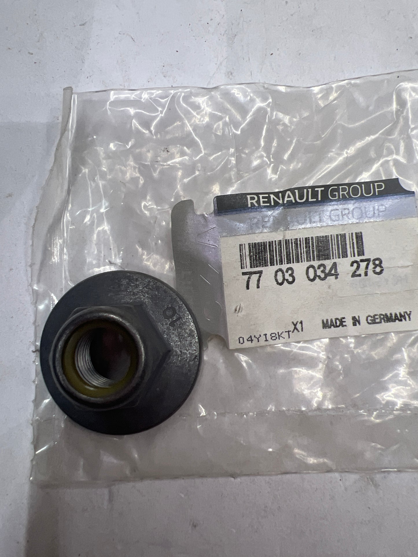 7703034278 TUERCA M12 RENAULT