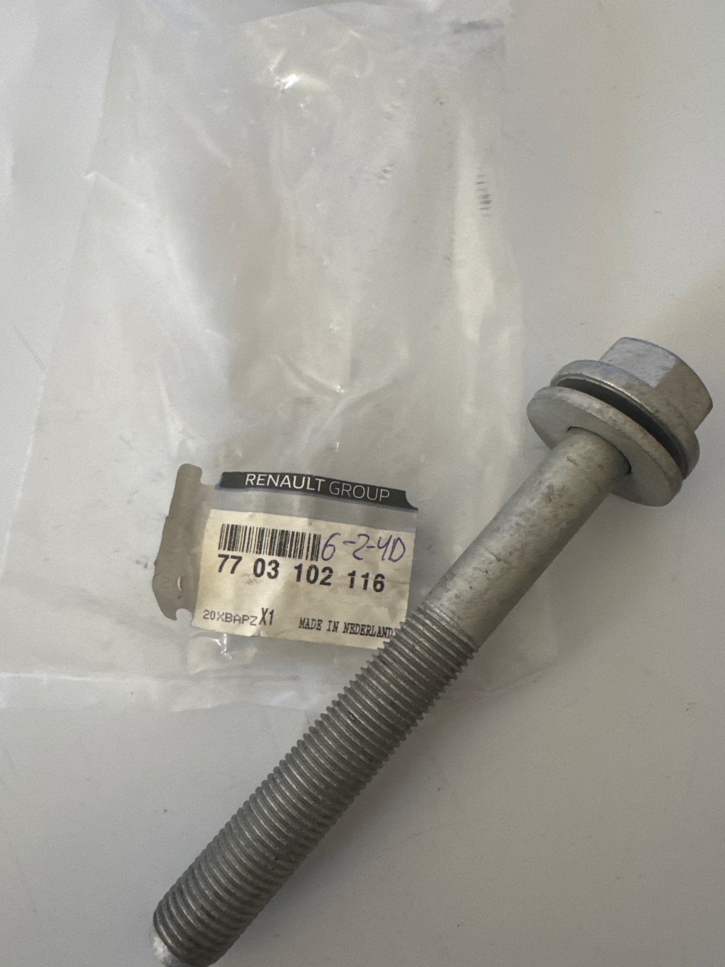 7703102116, TORNILLO, Renault