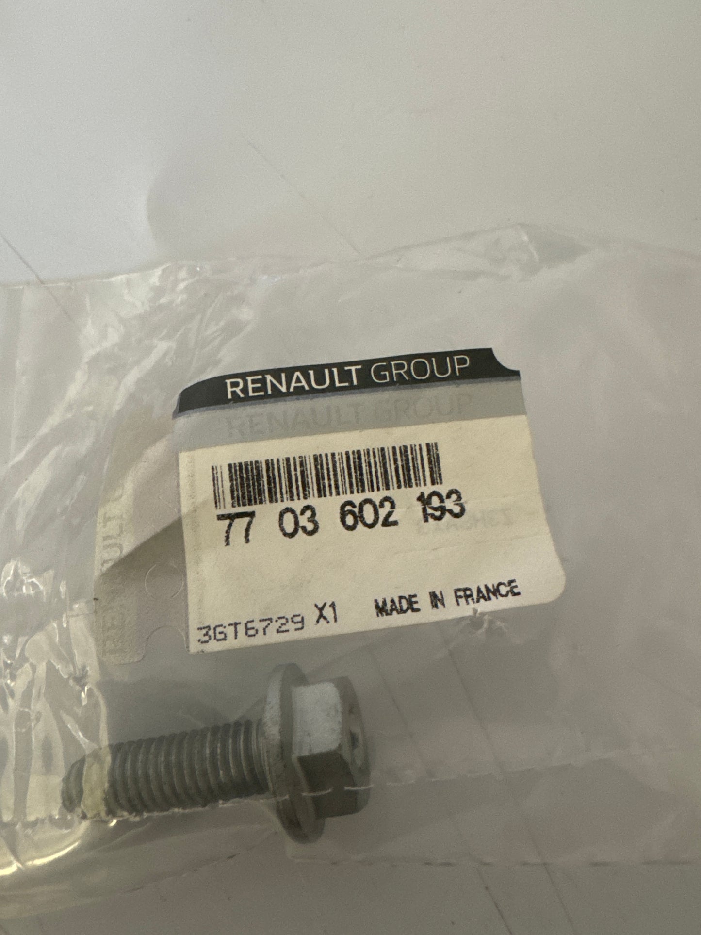 7703602193, TORNILLO M8X125, Renault