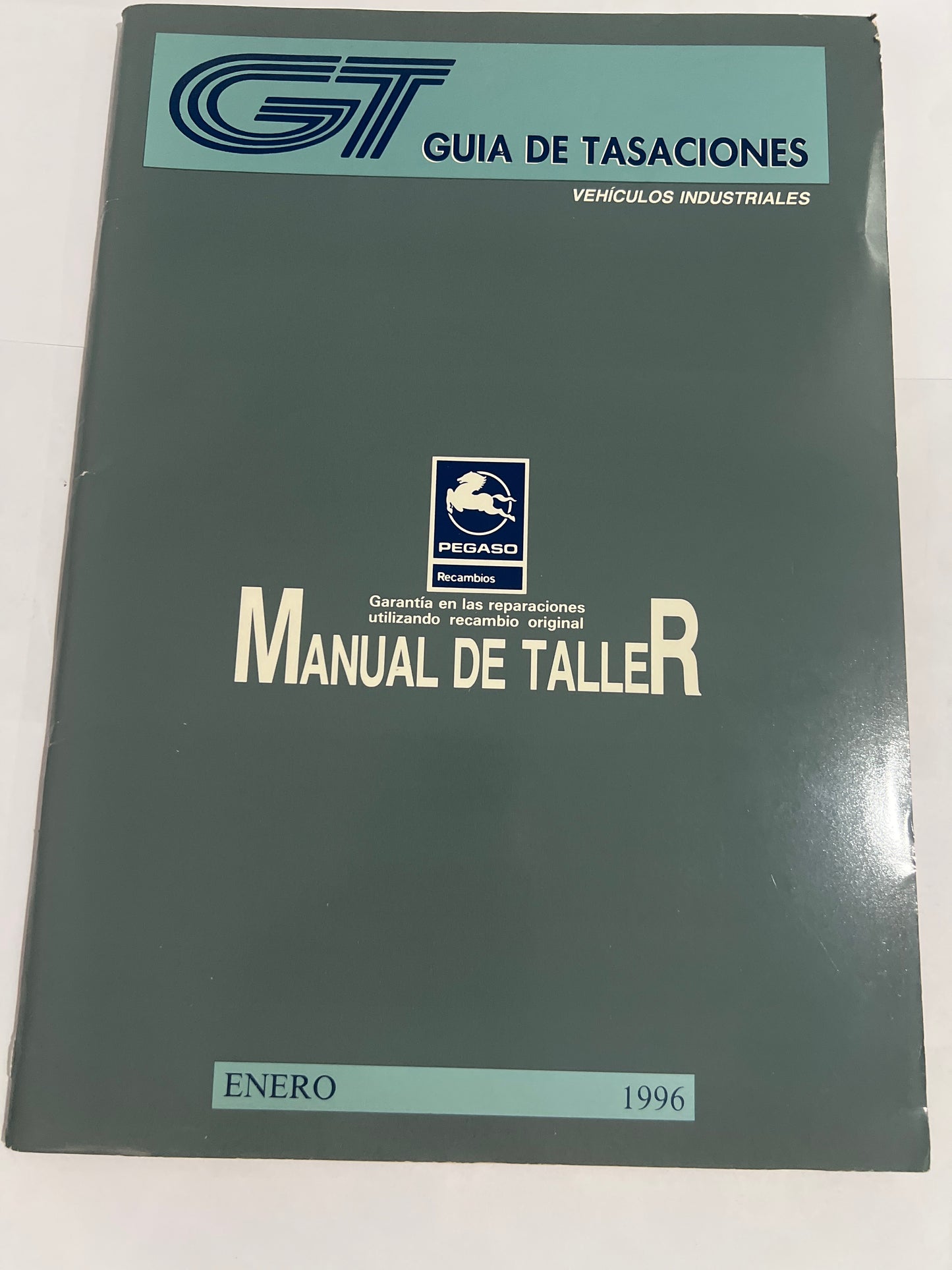 Guía de tasaciones. Vehículos industriales. Pegaso manual de Taller. Enero 1996