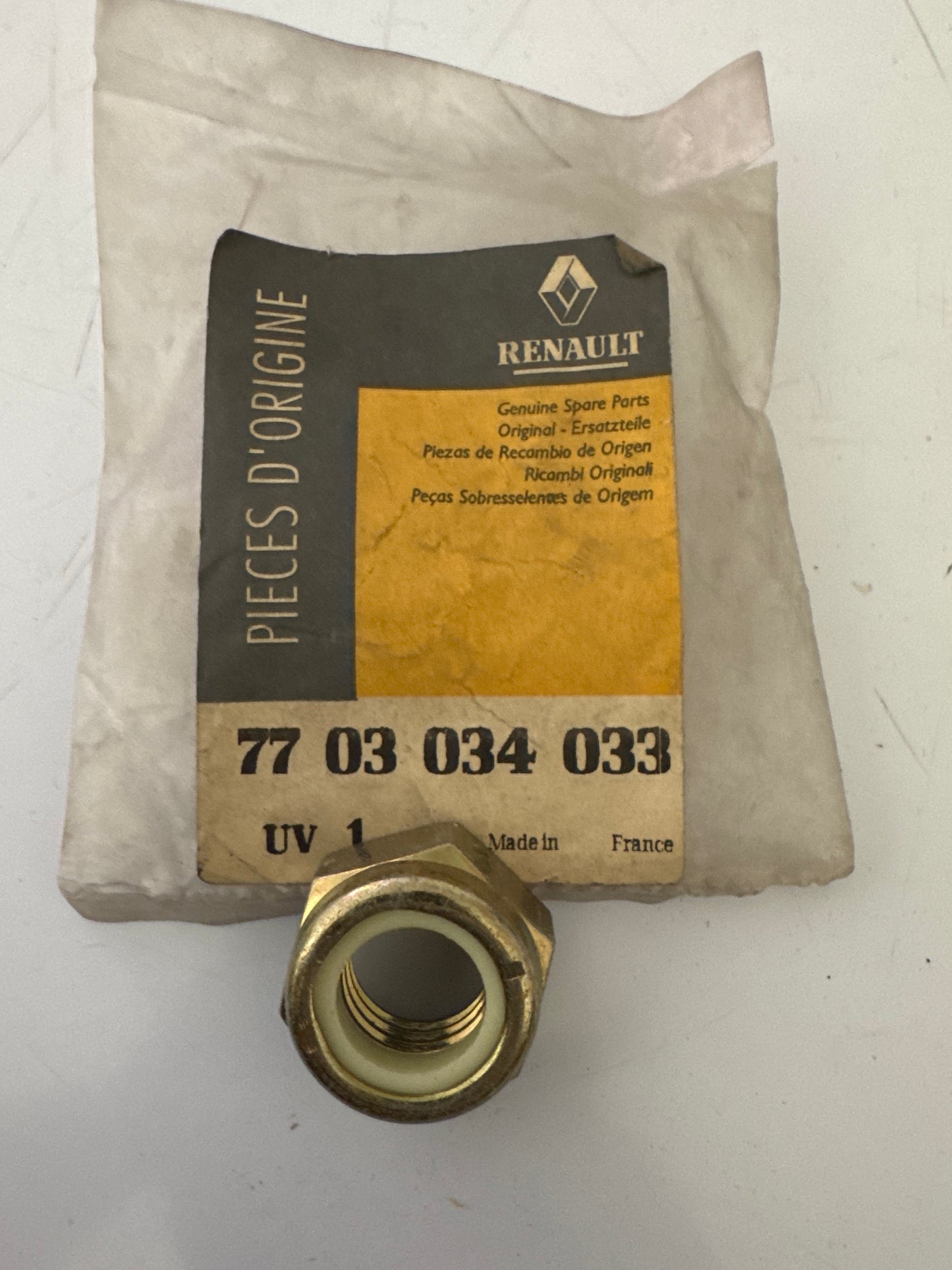 7703034033, TUERCA ROTULA, Renault