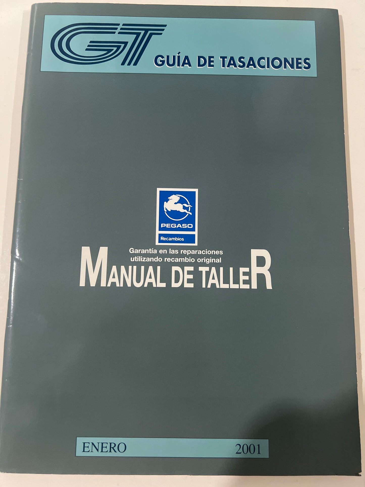 Guía de tasaciones pegaso. Manual de Taller. Enero 2001. 