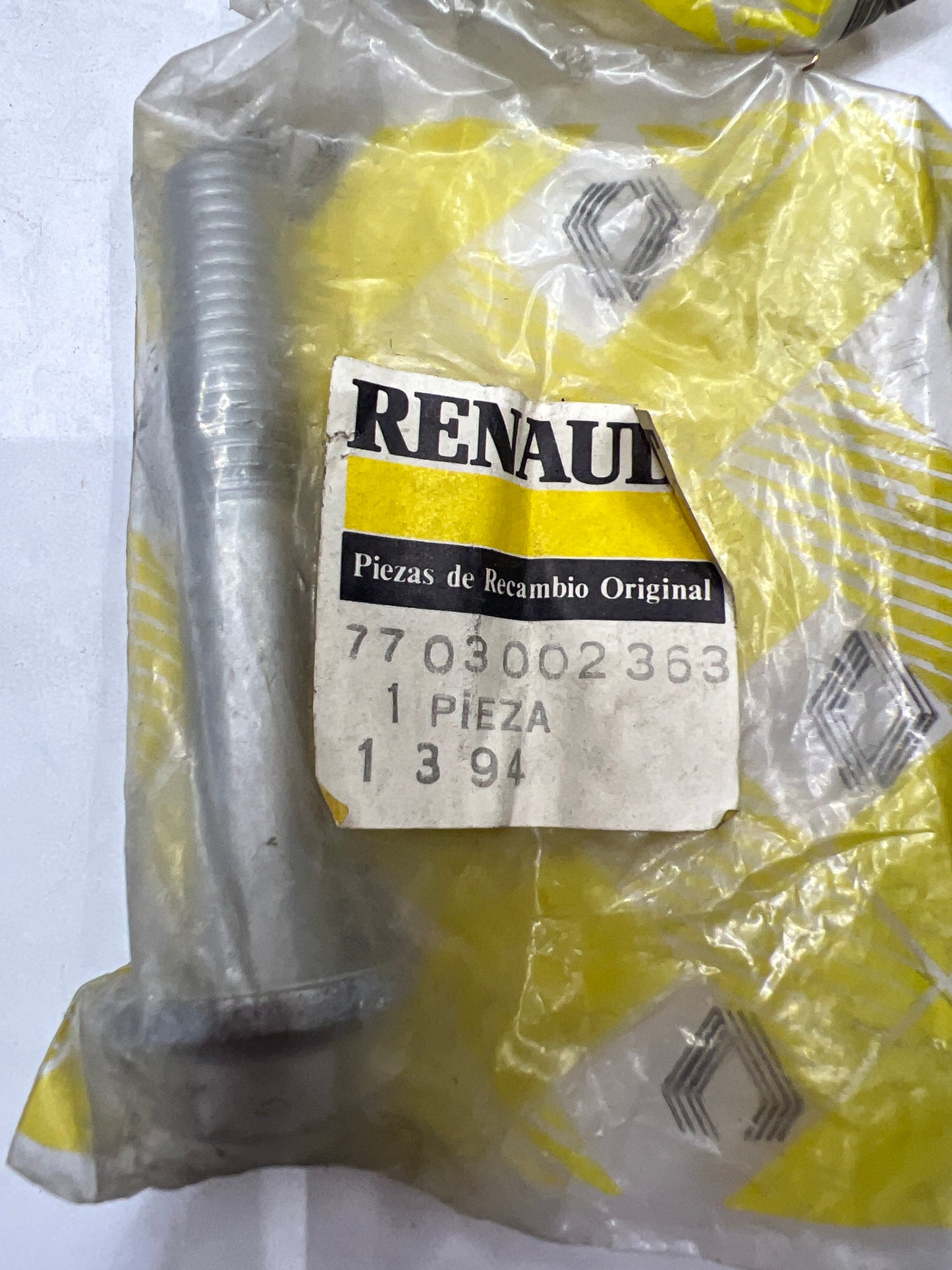 7703002363 TORNILLO M12 X 75 RENAULT