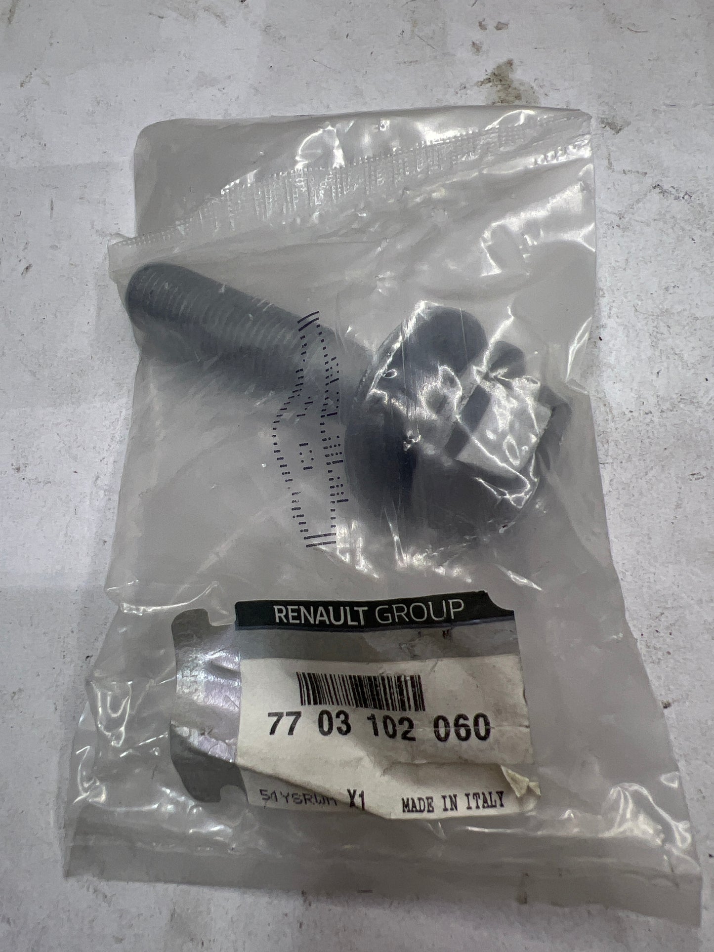 7703102060 TORNILLO RENAULT