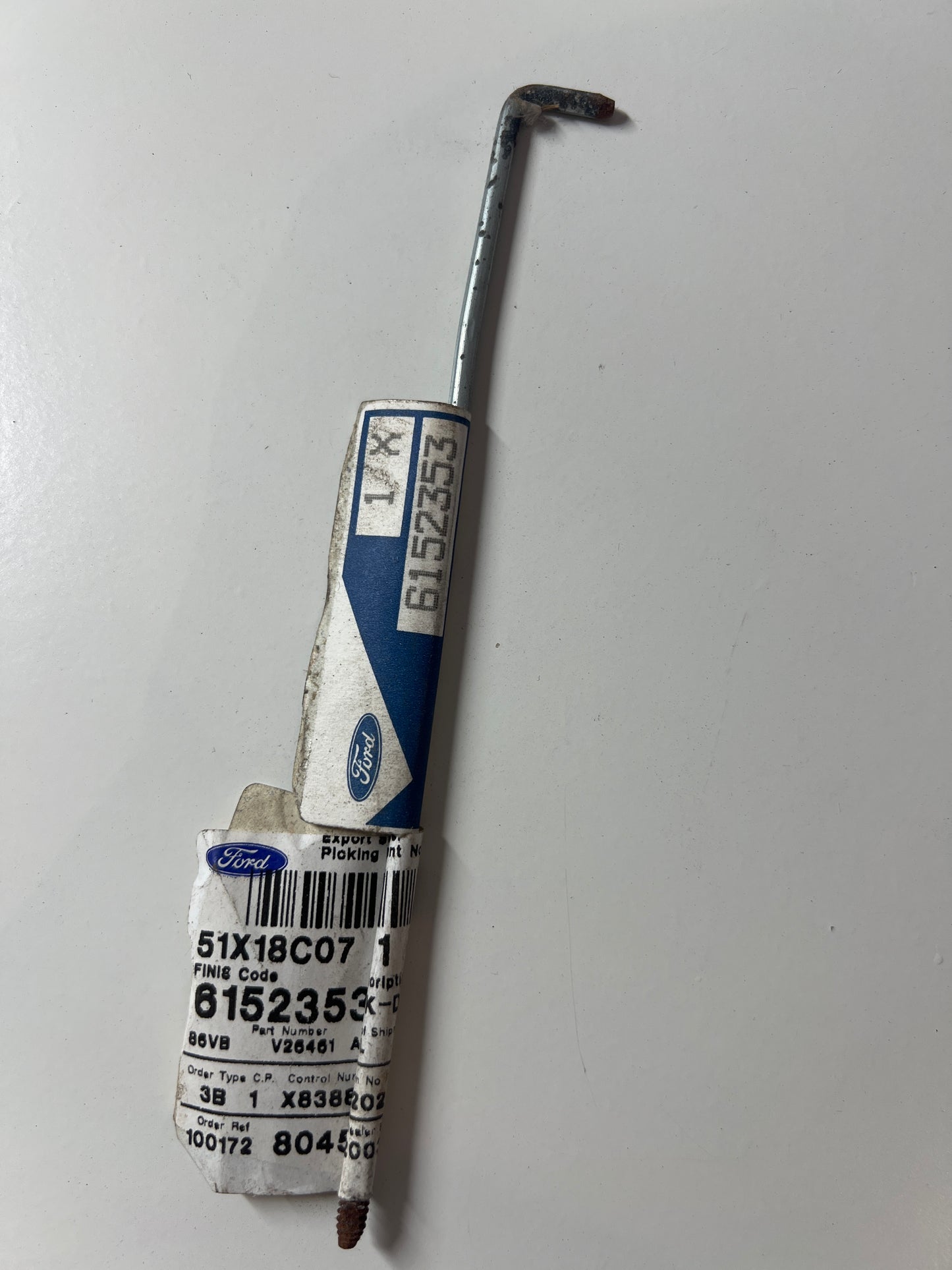 6152353, PIEZA DE MANIJA DE UNIÓN EXTERIOR DE PUERTA, Ford