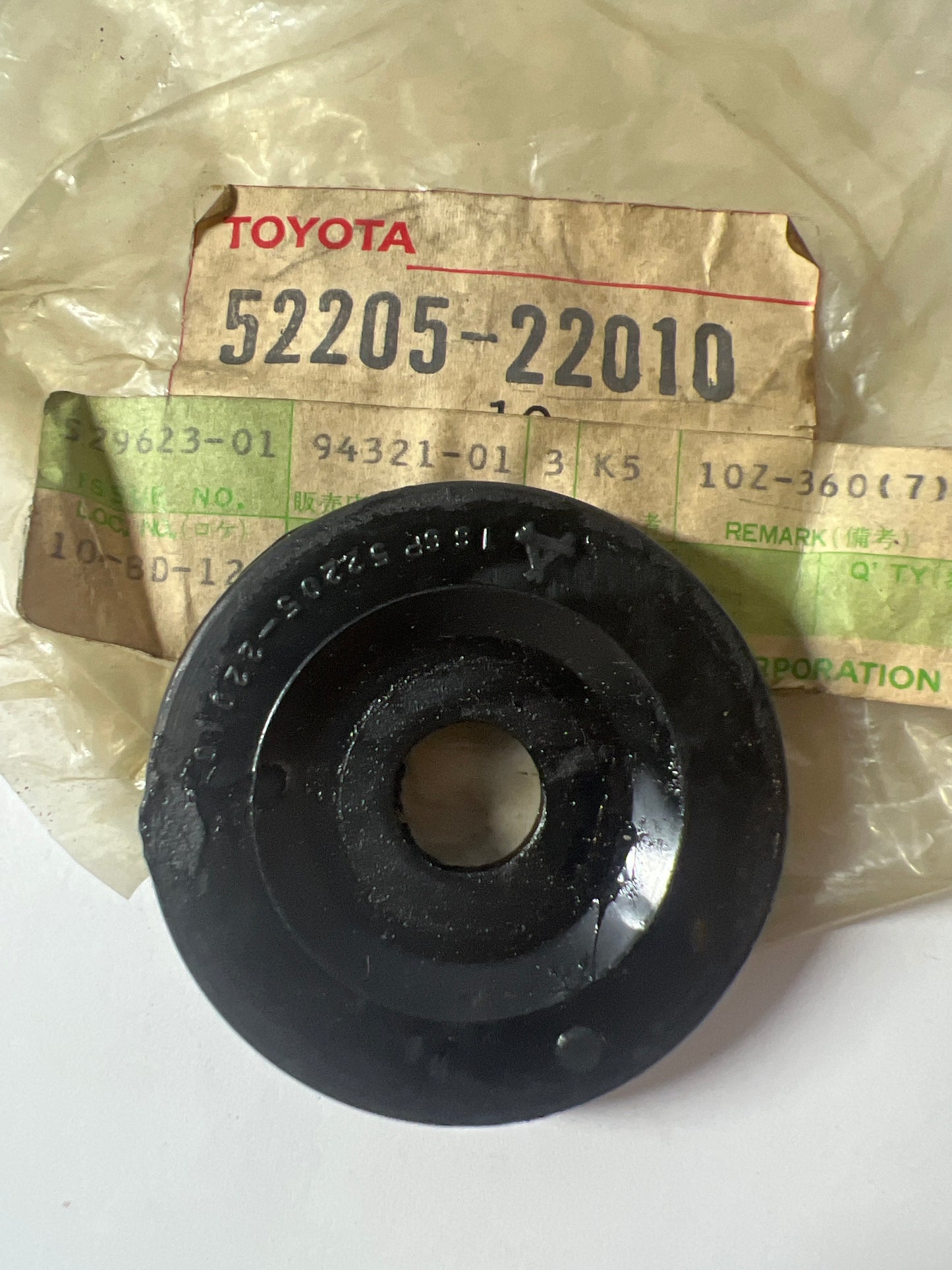 52205-22010, Apoyo columna amortiguación, Toyota - Lexus