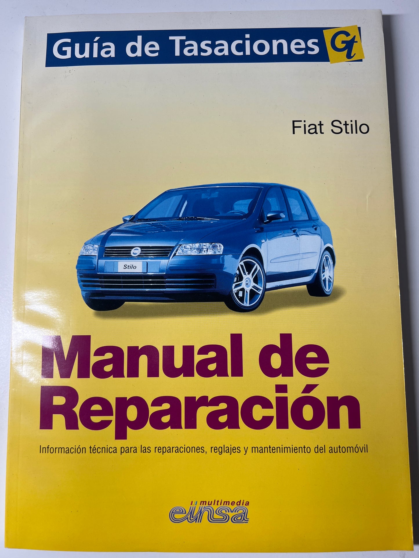Guía de tasaciones Fiat Stilo, manual de reparaciones, información, técnicas para la reparaciones, reglajes y mantenimientos del automóvil.