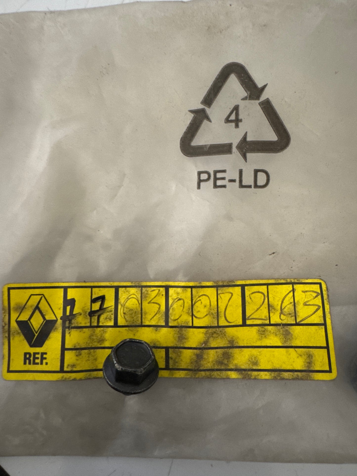 7703002263, *VIS H 6X100X, Renault