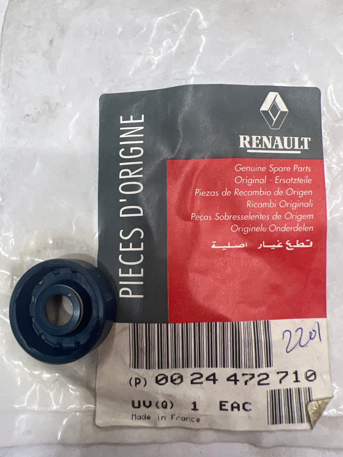 Retén Renault 0024472710
