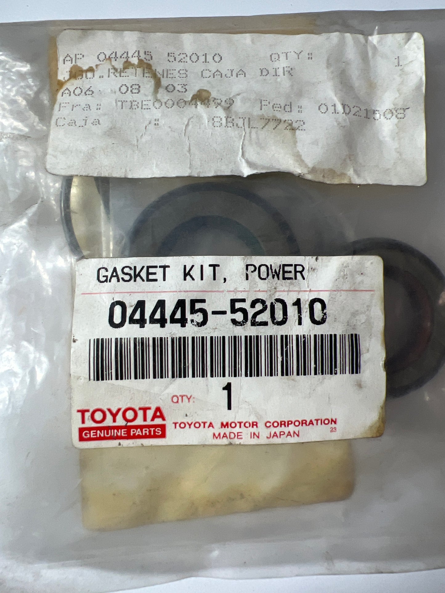 04445-52010, 04445-52010 FRONT STEERING GEAR & LINK, toyota, Toyota - Lexus