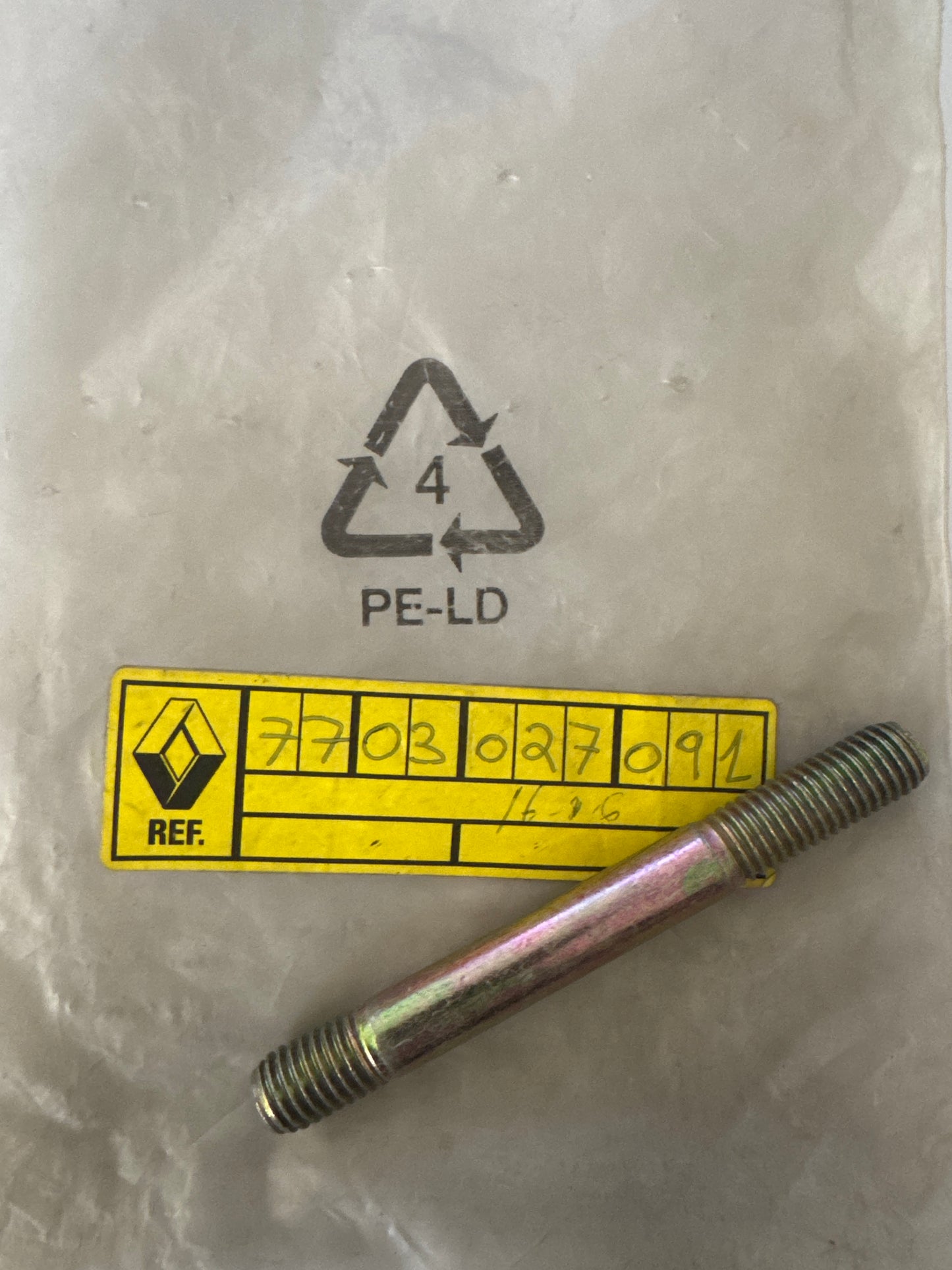 7703027091, ESPARRAGO, Renault