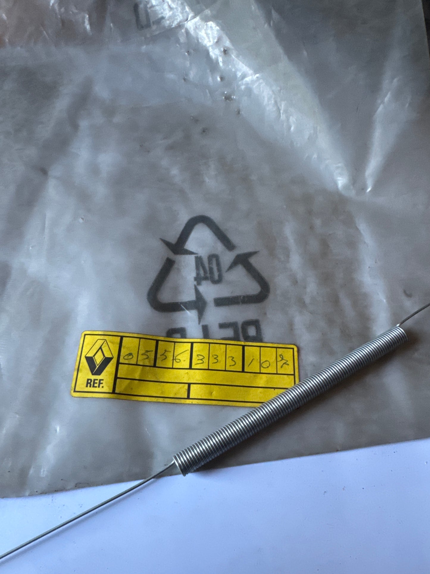 556333107, #MUELLE LLAMADA, Renault