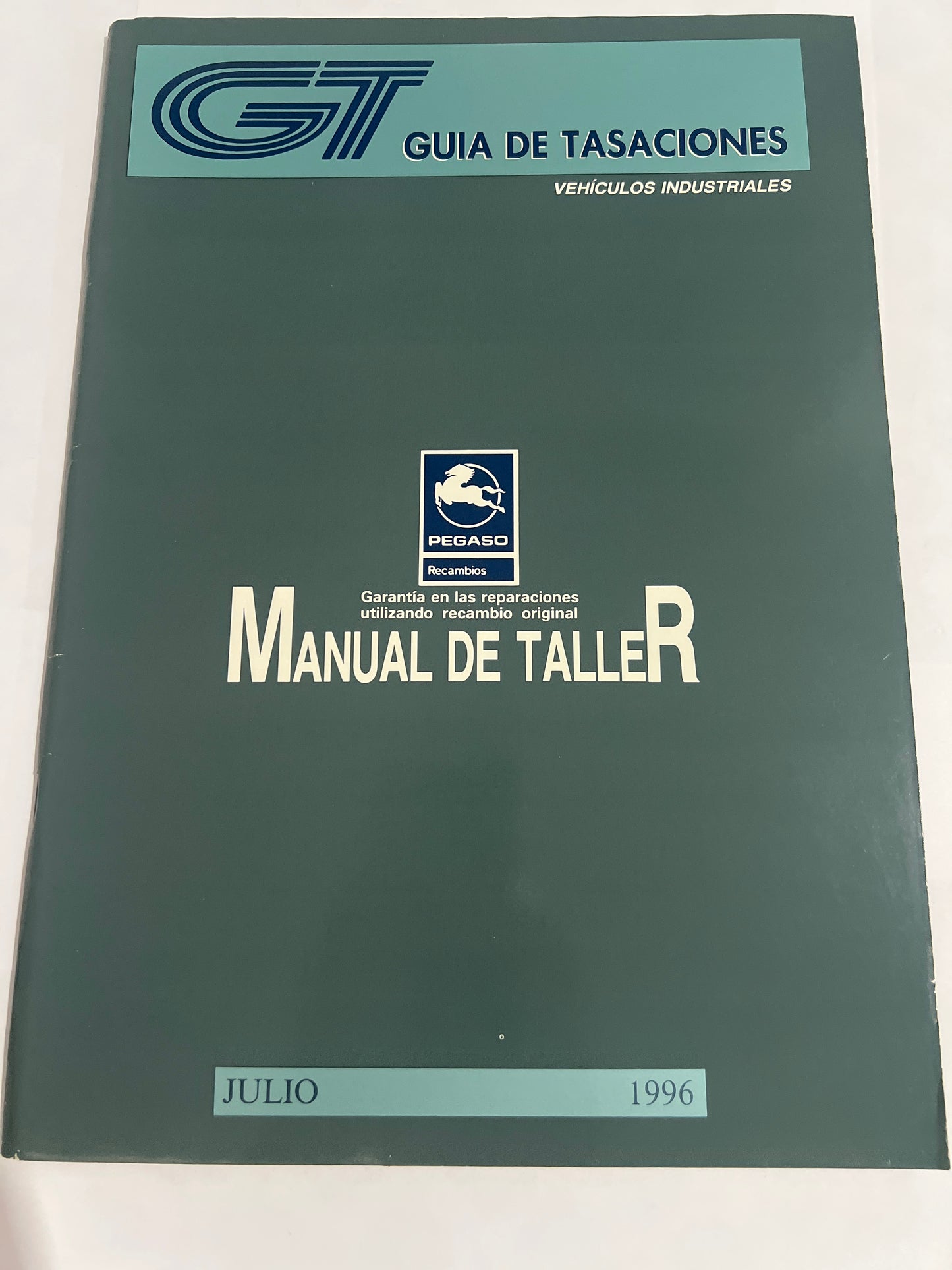 Guía de tasaciones,Vehículos industriales.Pegaso.Manual de taller.
Julio. 1996.