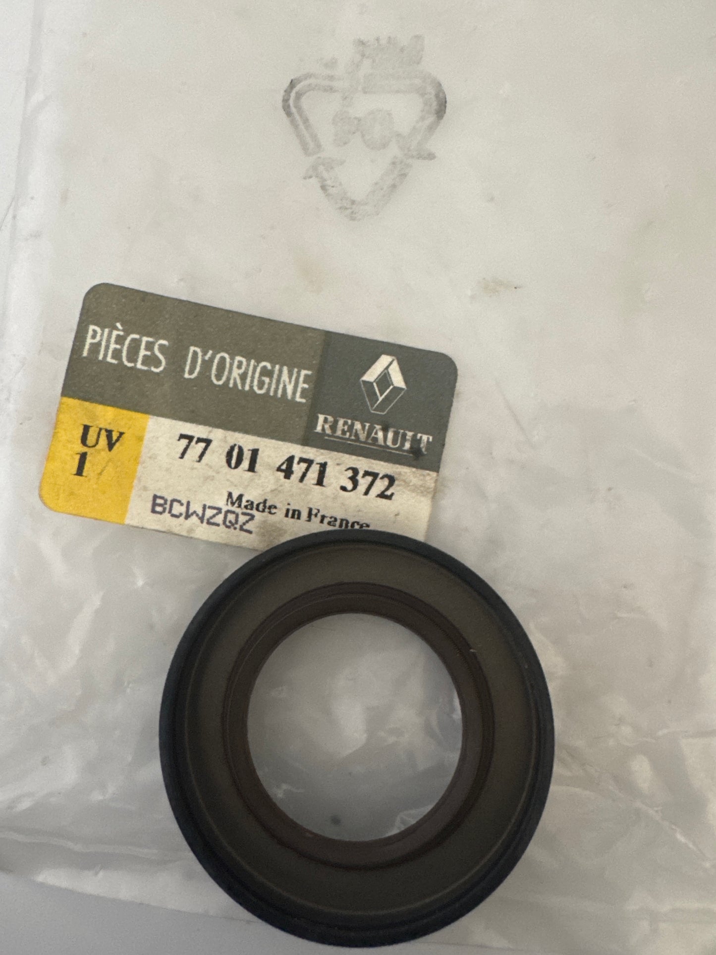 7701471372, ANILLO ESTANQU., Renault