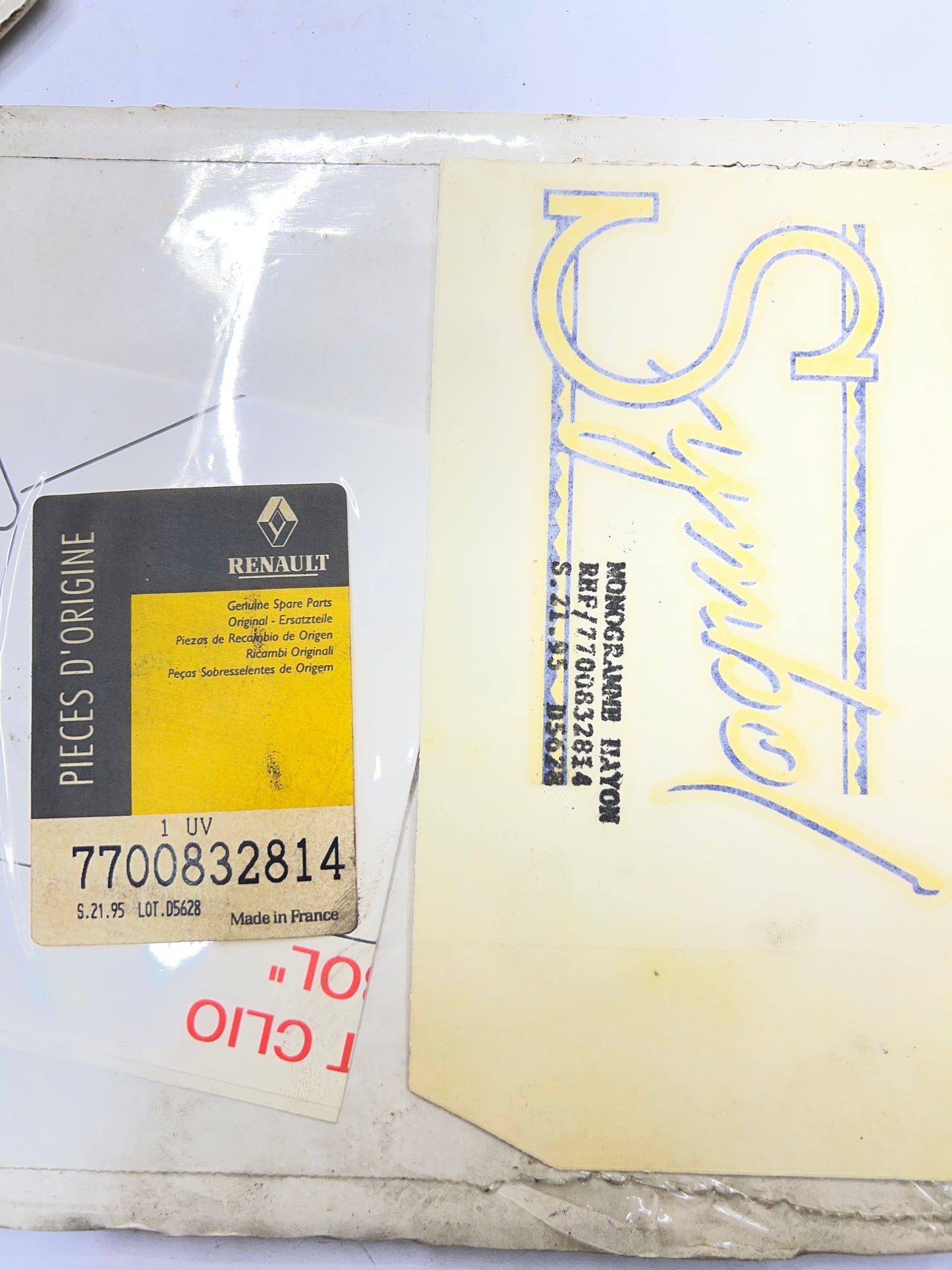 7700832814 BODY STRIPE RENAULT