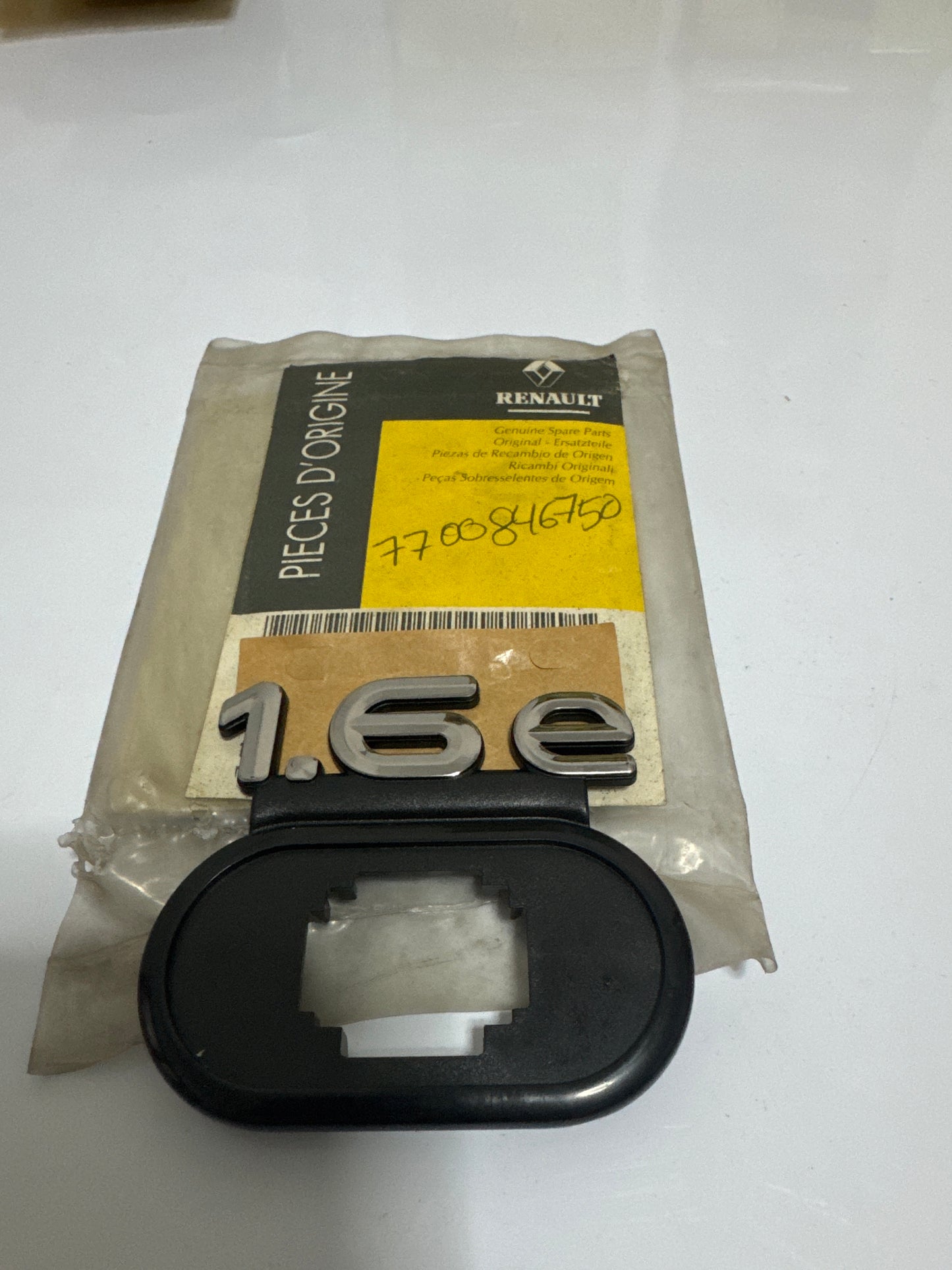 7700846750, MONOG.DCH. "1.6E", Renault