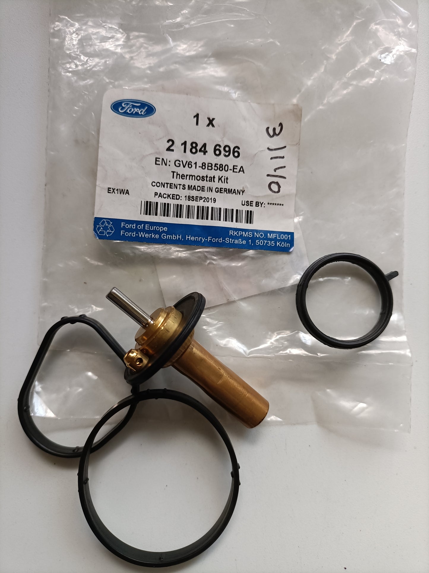 2184696, SISTEMA EGR DE MODIFICACIÓN DEL JUEGO, Ford