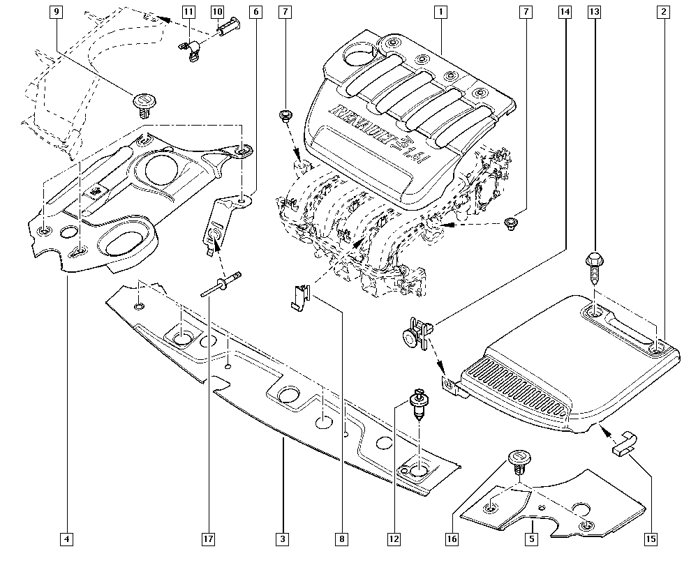 7701050993 GRAPA RENAULT
