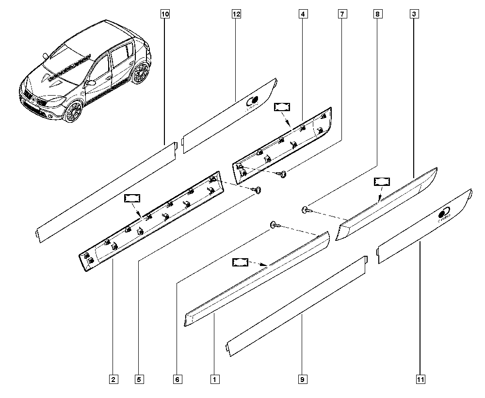 7703017090 Tornillo RENAULT