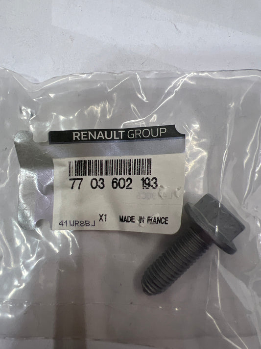 7703602193 TORNILLO M8X125 RENAULT
