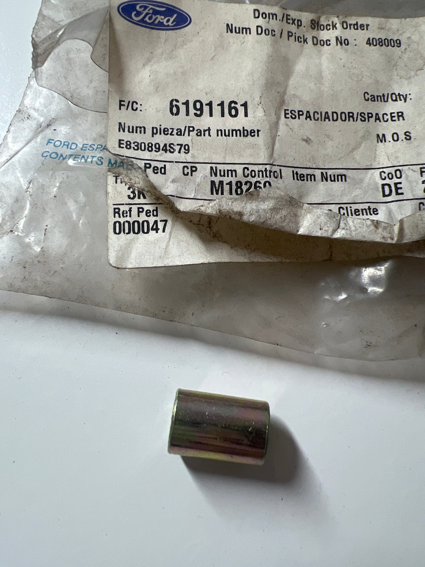 6191161, ESPACIADOR, Ford