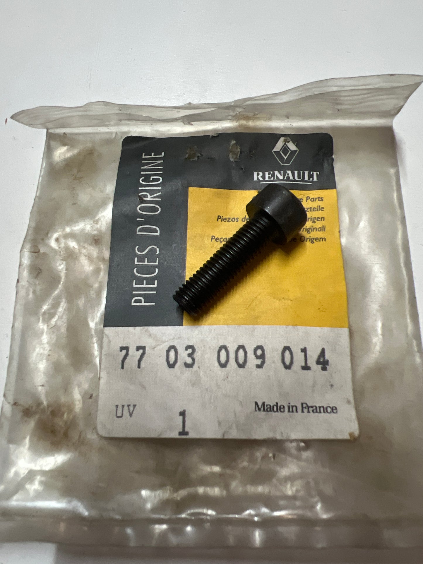7703009014 - TORNILLO - Renault