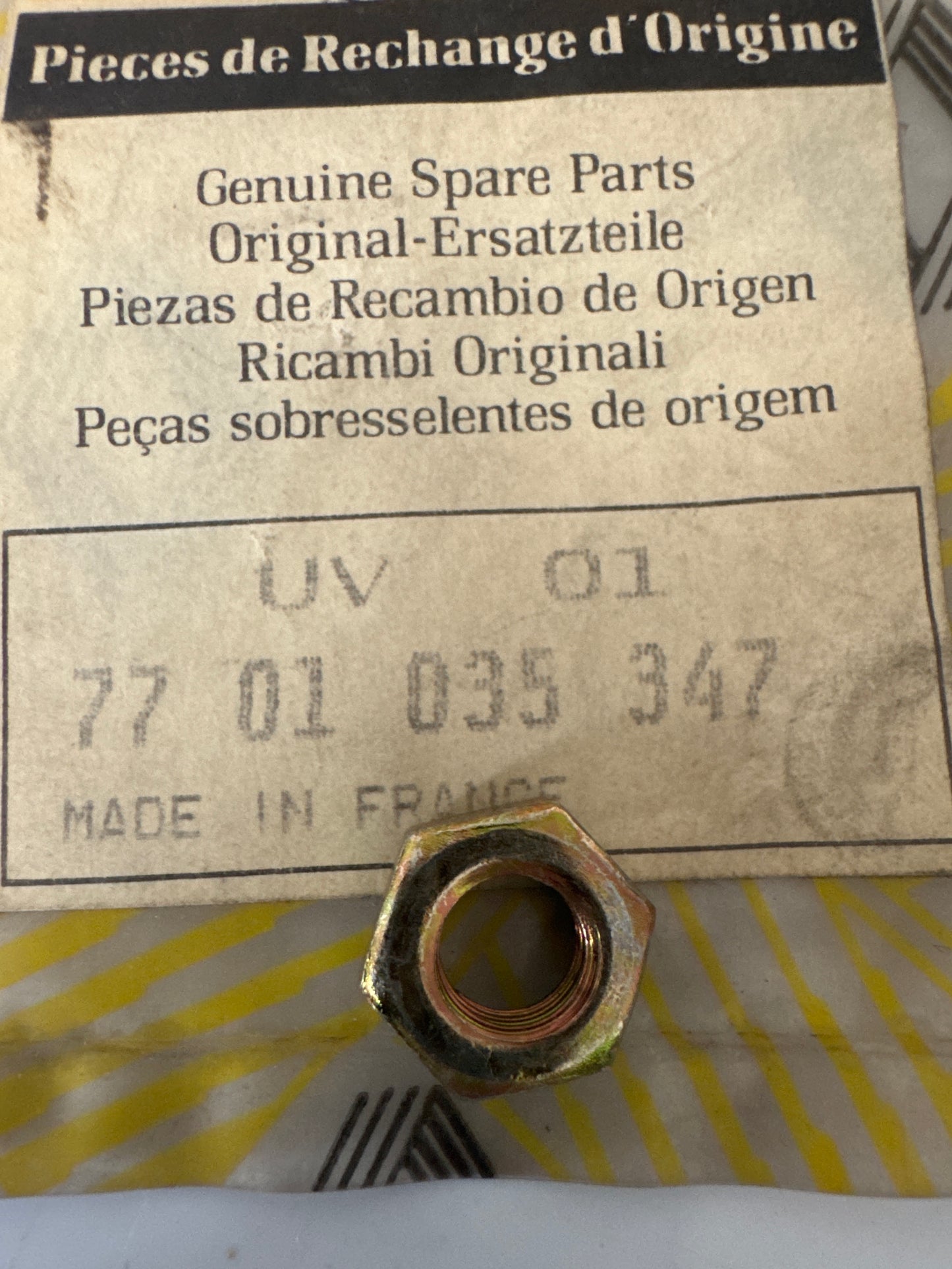7701035347, TUERCA M-8, Renault